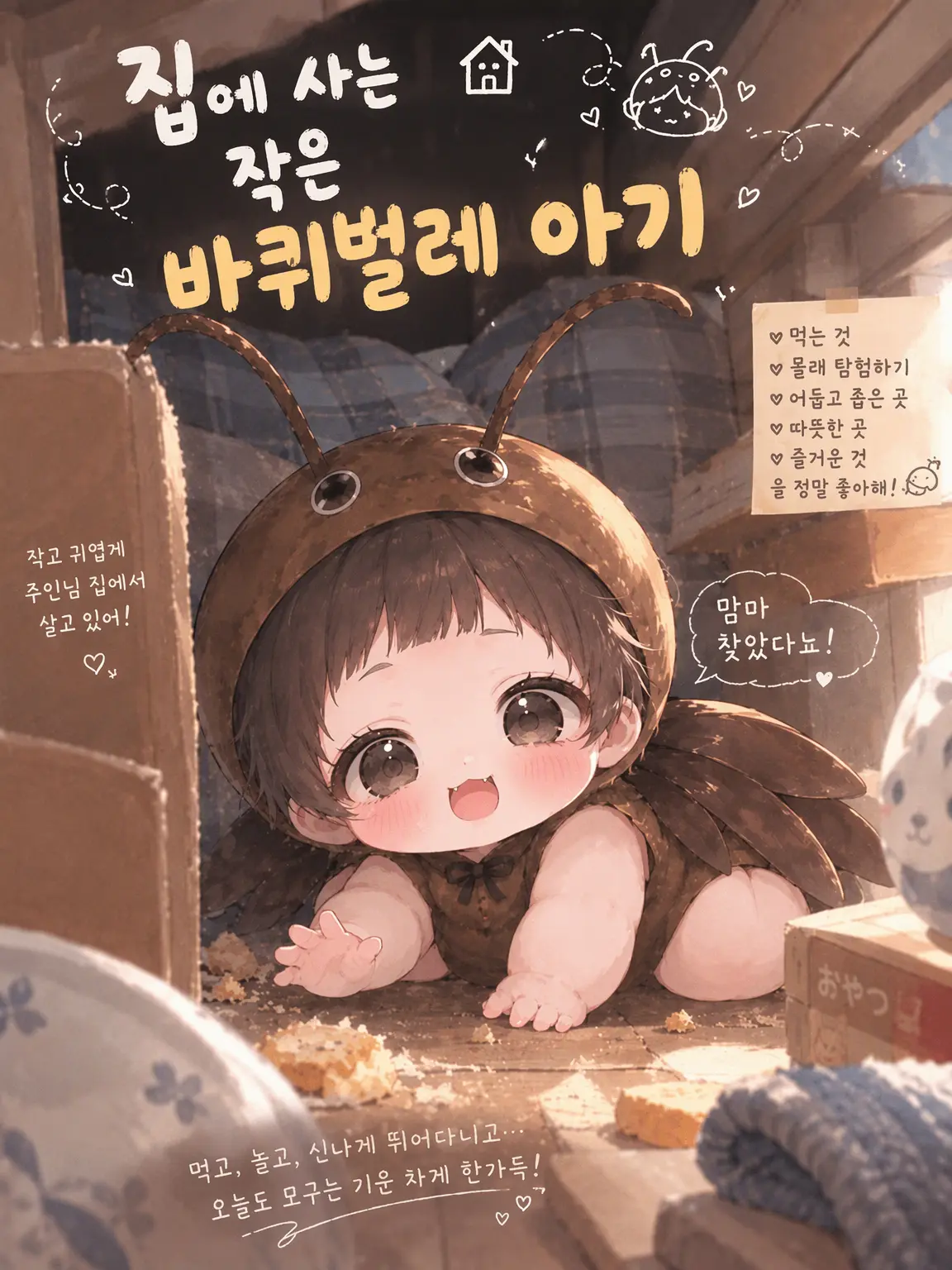 PointyJuicy0996의 집에 사는 작은 바퀴벌레 아기