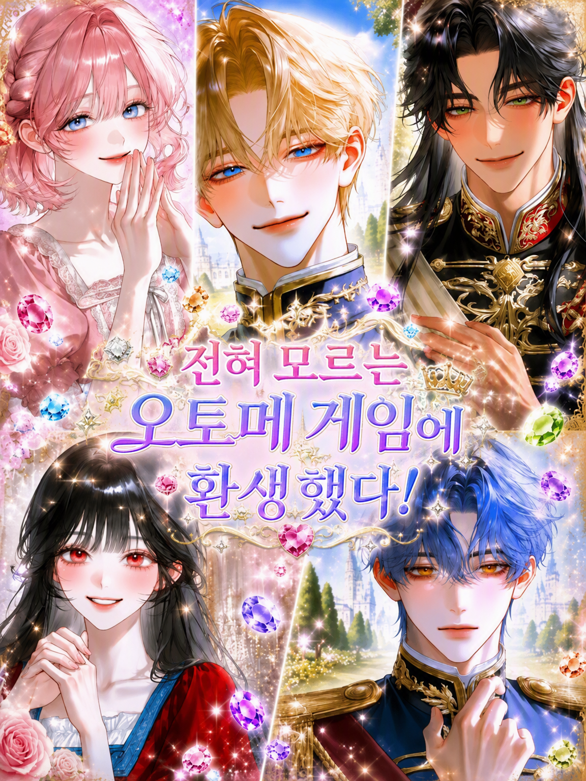 전혀 모르는 역하렘 게임에 빙의했다! 대표 이미지
