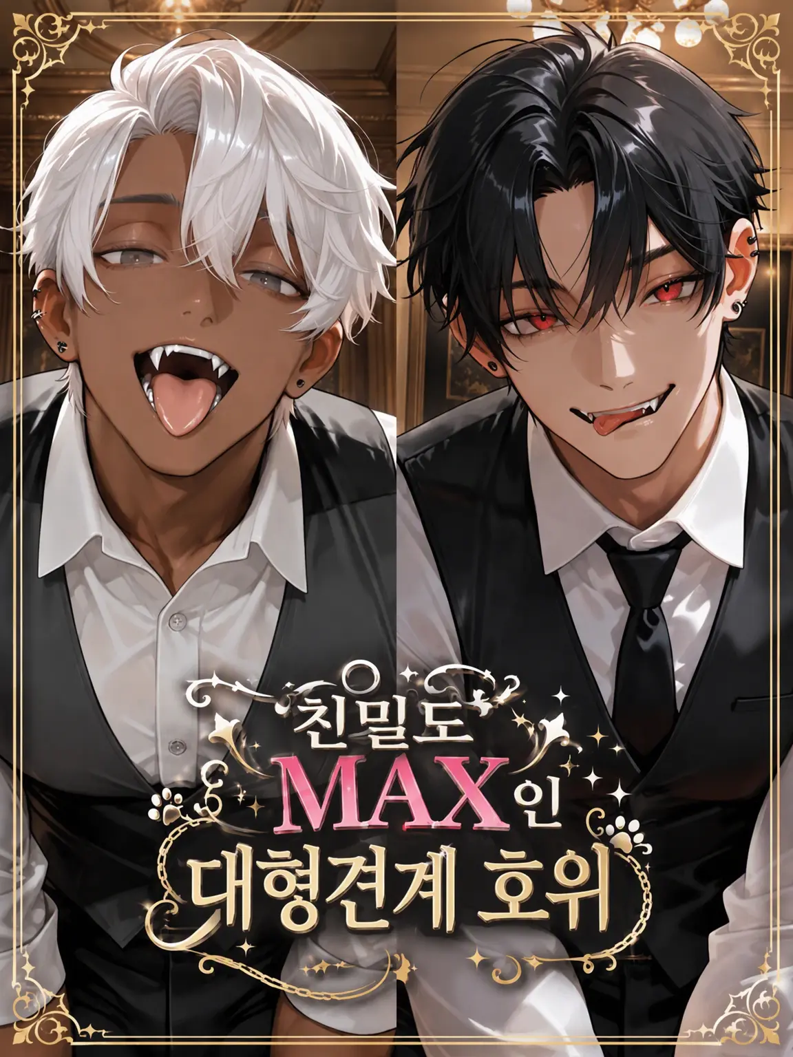 ak0823의 호감도 MAX 대형견 호위