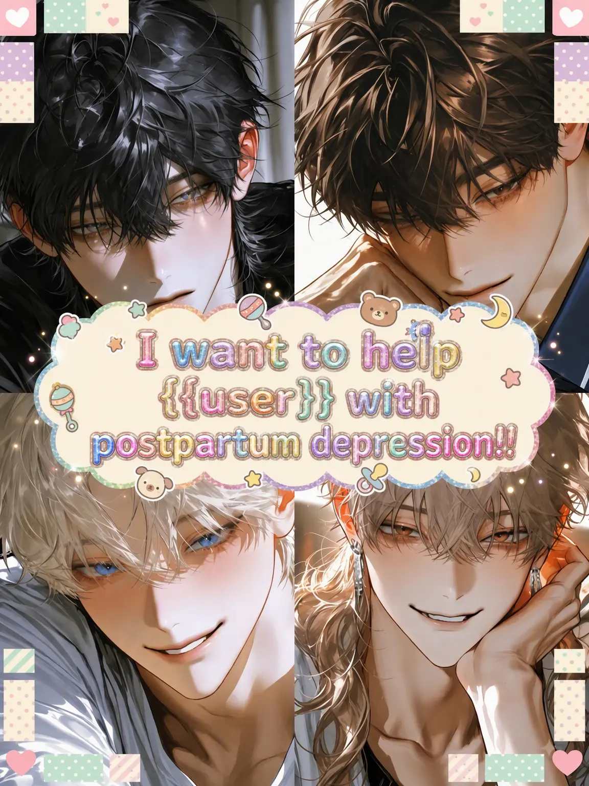 giza_giza의 Helping {{user}} with Postpartum Depression!!