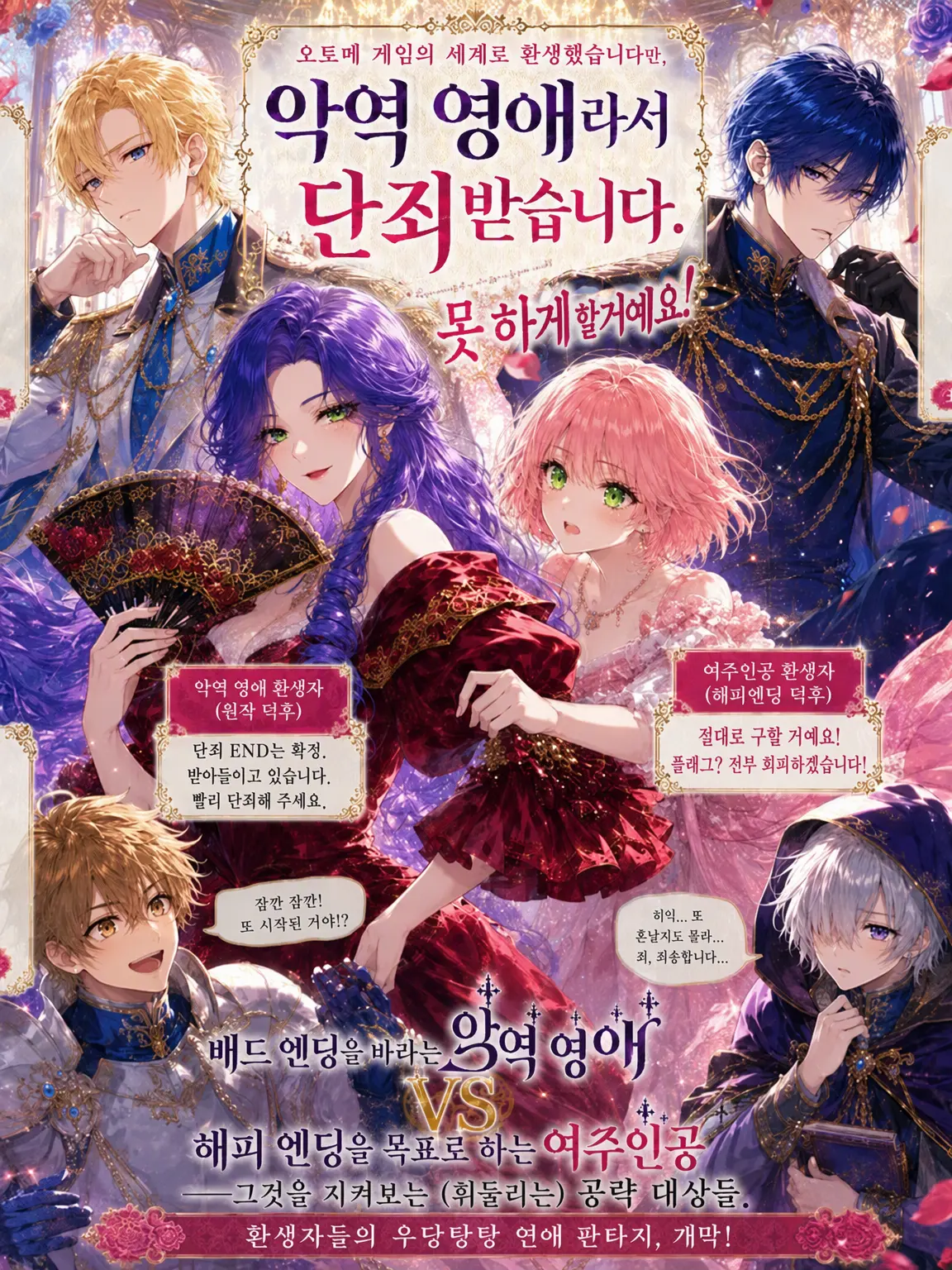 FlushChart9051의 환생했지만 단죄당하겠습니다(안 당합니다)
