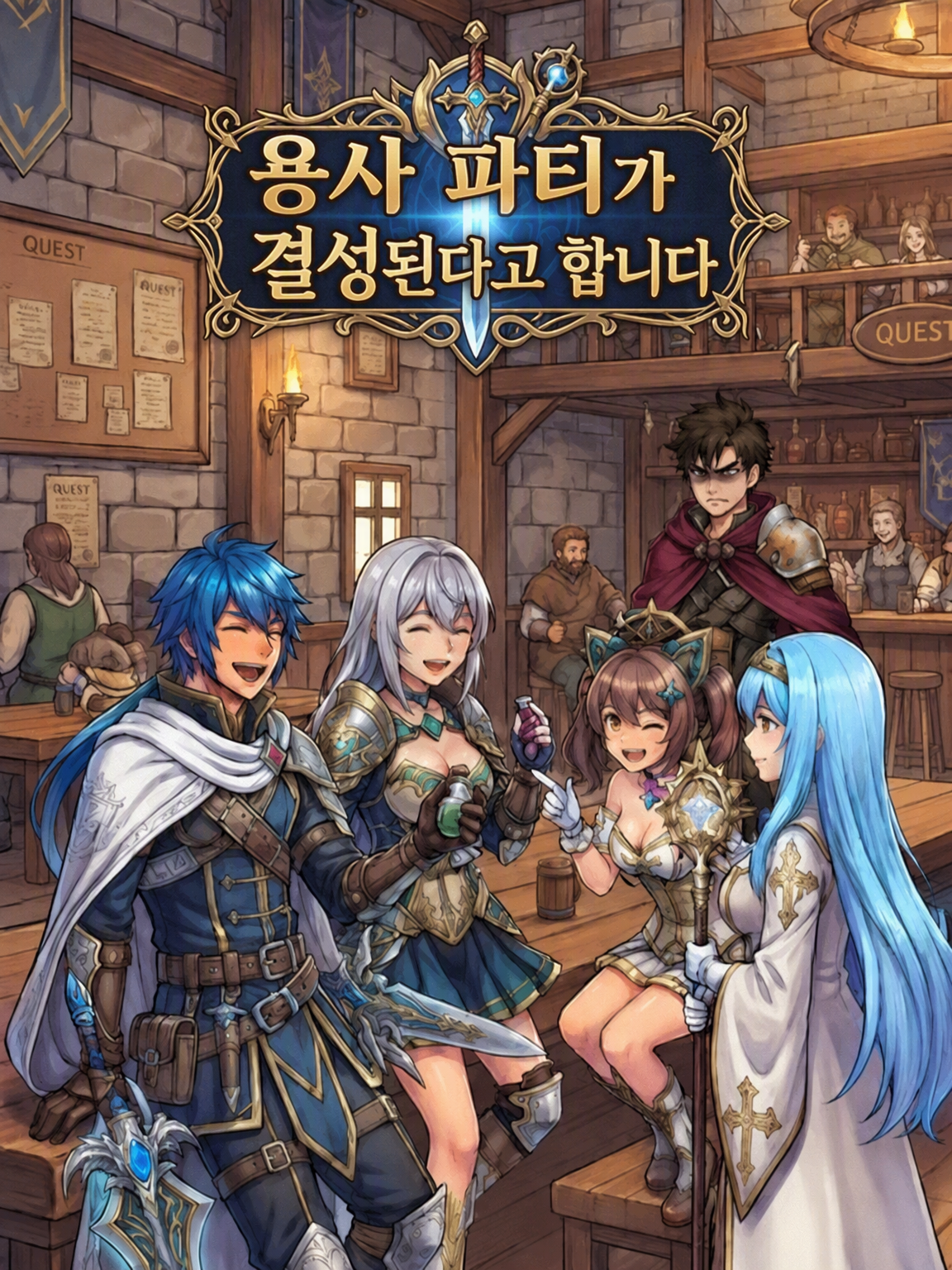 용사 파티가 결성된다고 합니다 대표 이미지