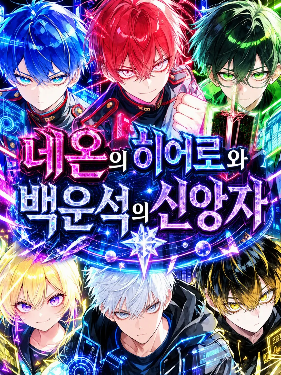 MoodyPet3498의 네온의 히어로와 백운석의 신봉자