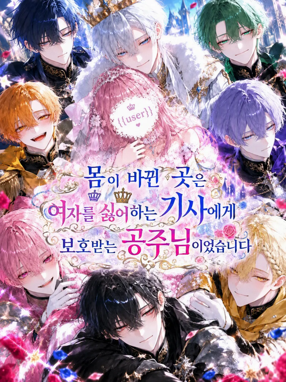 Liznyan의 여혐 기사단과 공주가 된 {{user}}