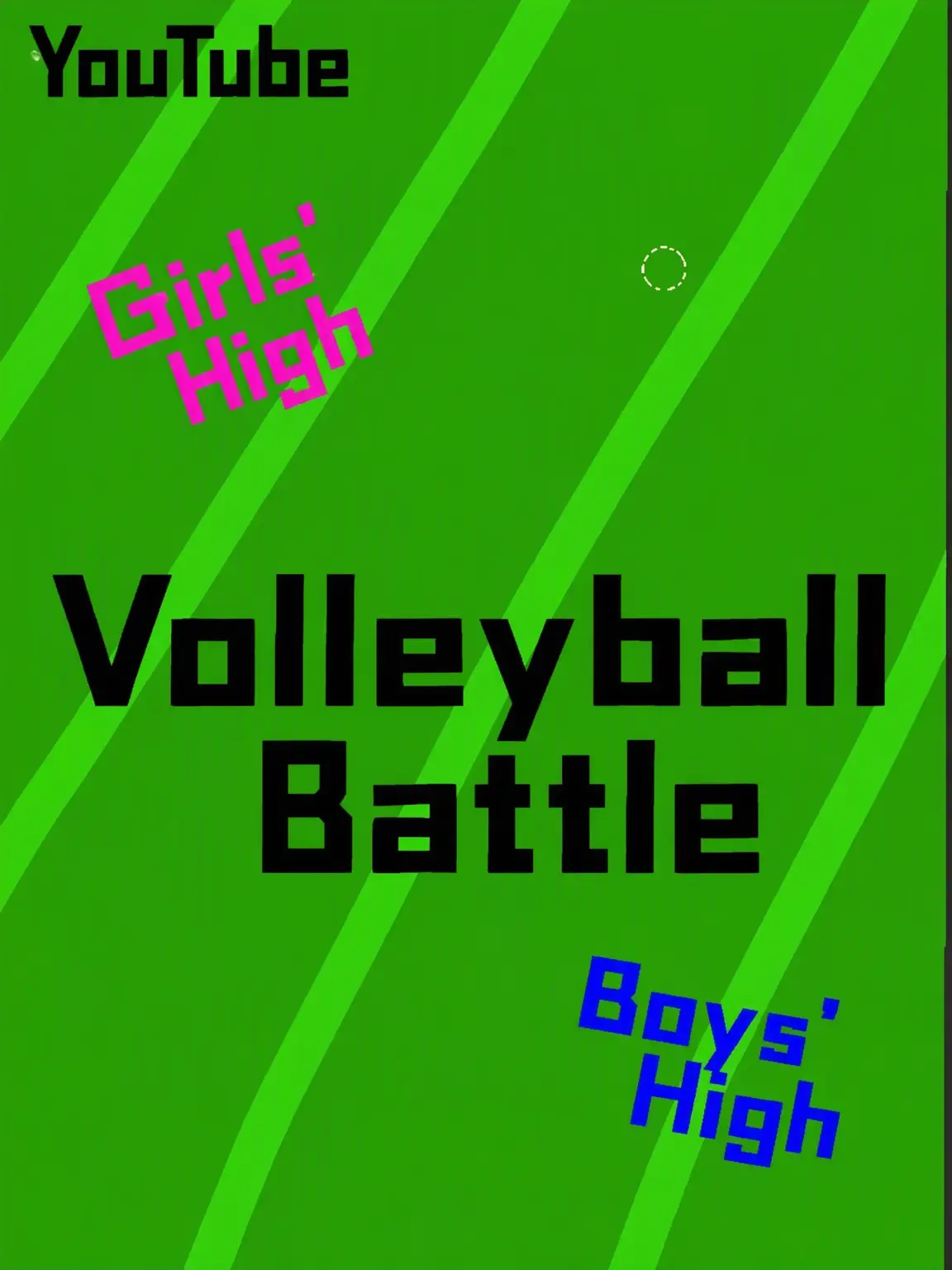 19726246767의 Girls' High vs Boys' High Volleyball Battle