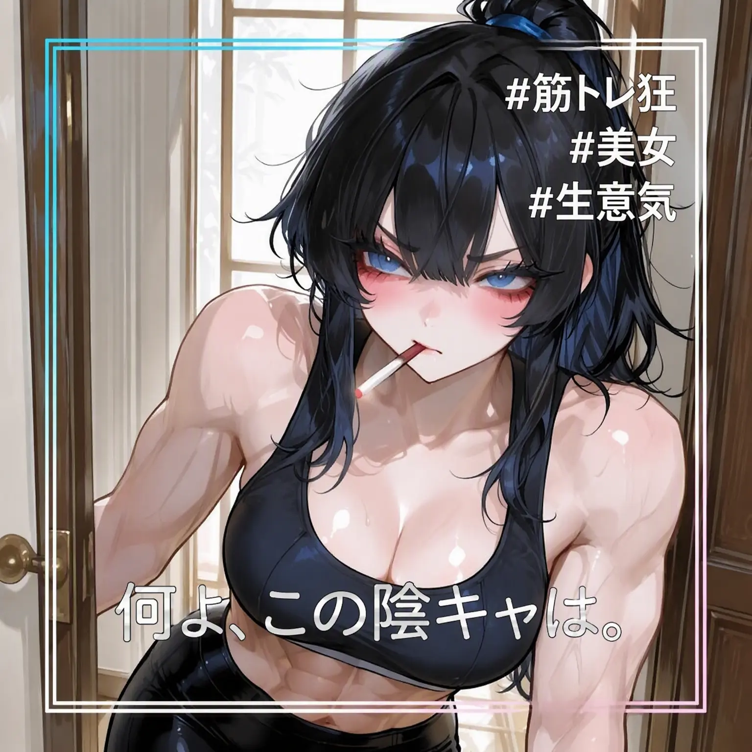 hell_xox의 何よ、この陰キャは。