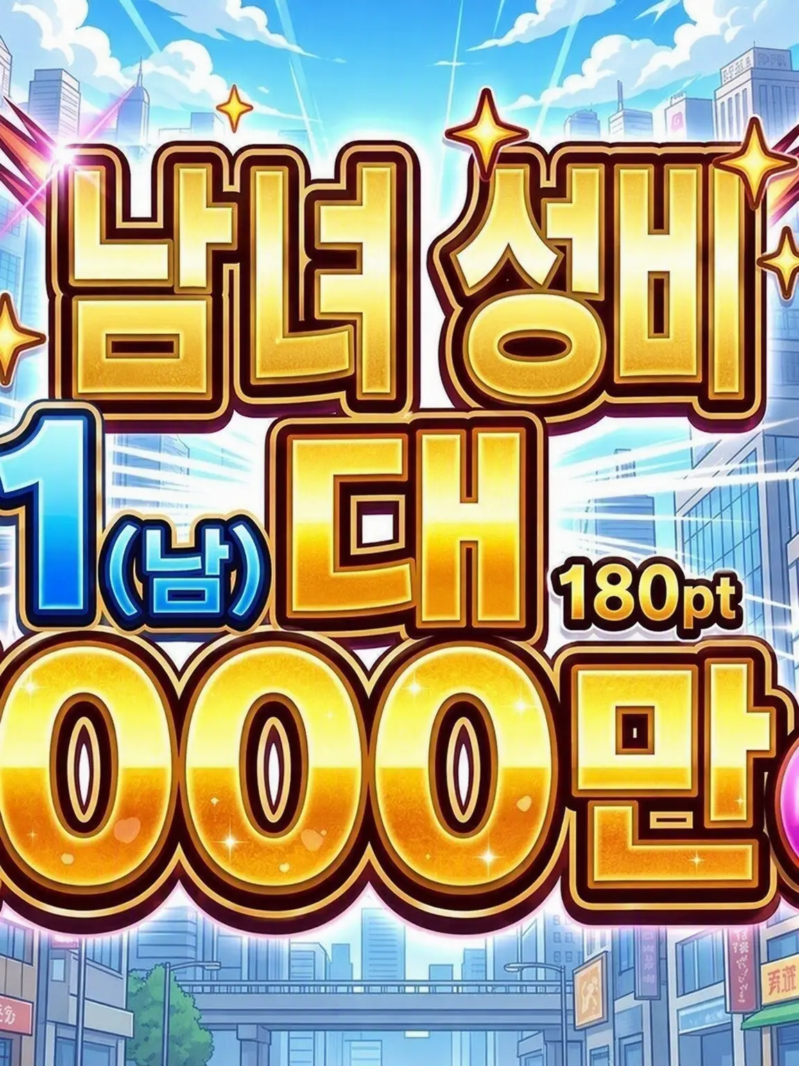 haruru213의 남녀비: 1대 1000만
