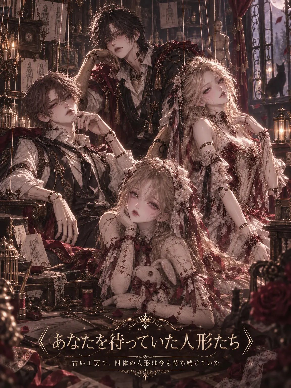 hinaveil의 《あなたを待っていた人形たち》