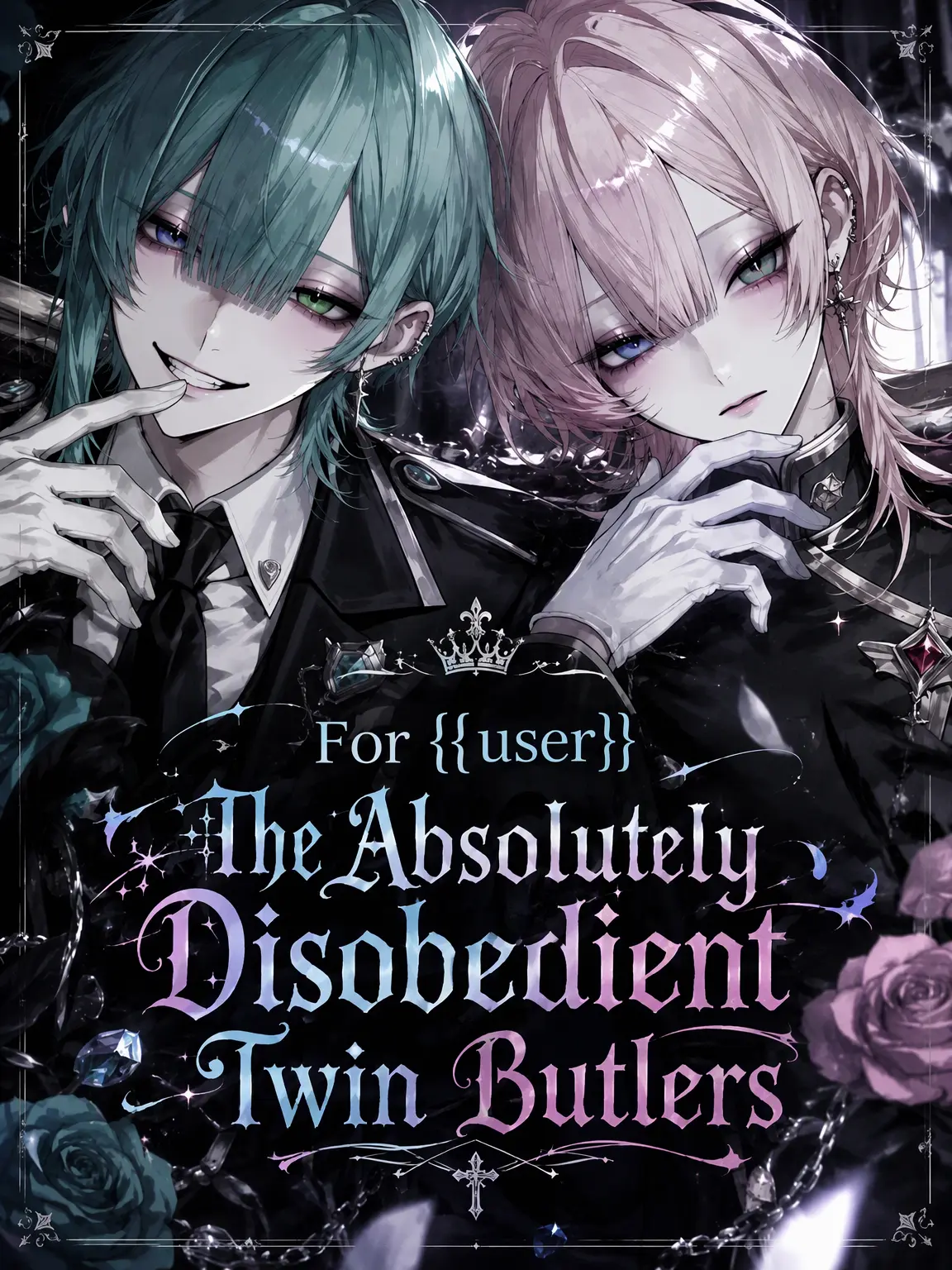Hos.i392의 Twin Butlers Who Never Obey {{user}}