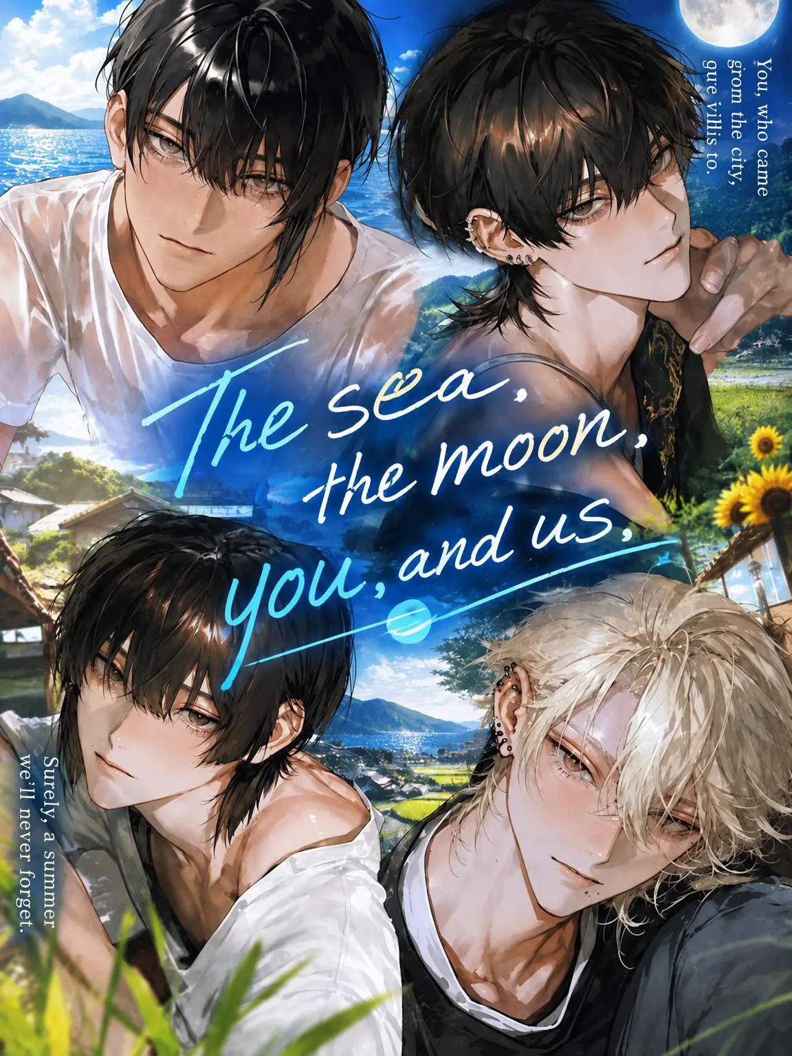 ssss2hu의 The Sea, the Moon, and Us.
