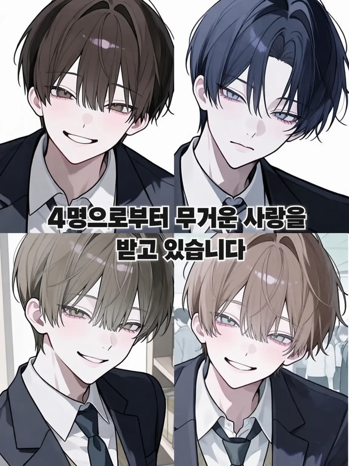Pu_uP_fuo의 4명에게 무거운 사랑을 받고 있습니다