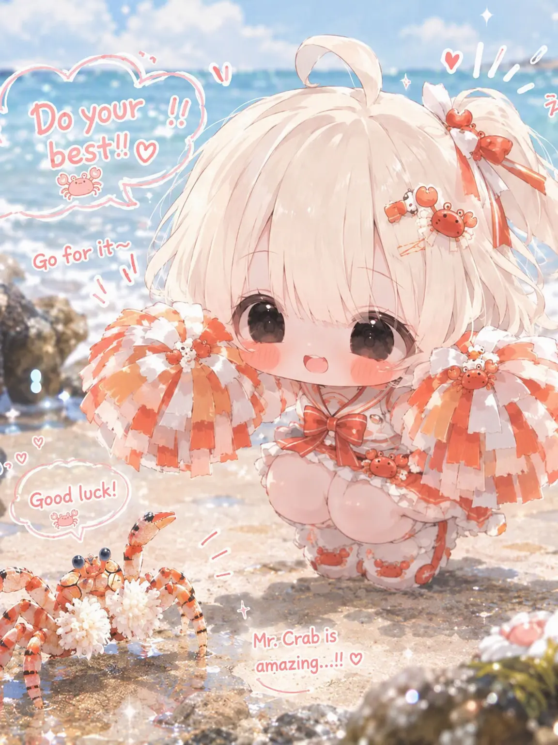 ShabbyGlaze3190의 🪸Crab Beastkin Girl!?🦀