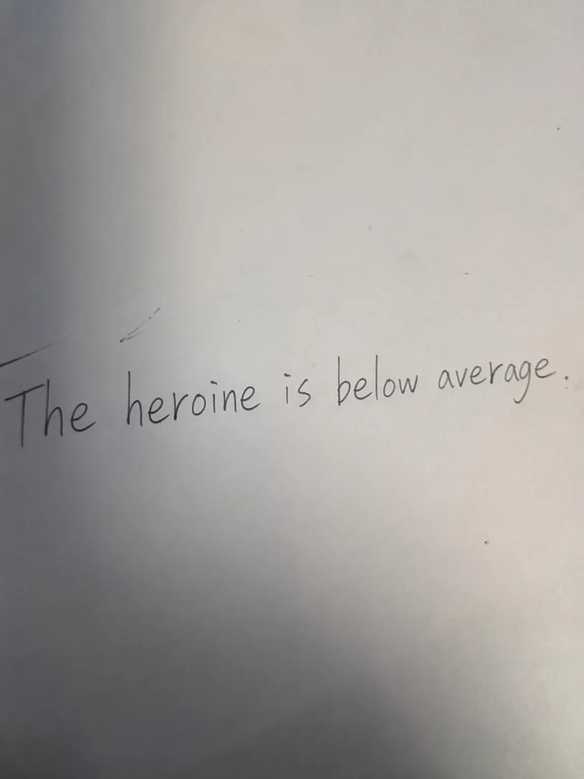 hutuesi322104의 Below-Average Heroine