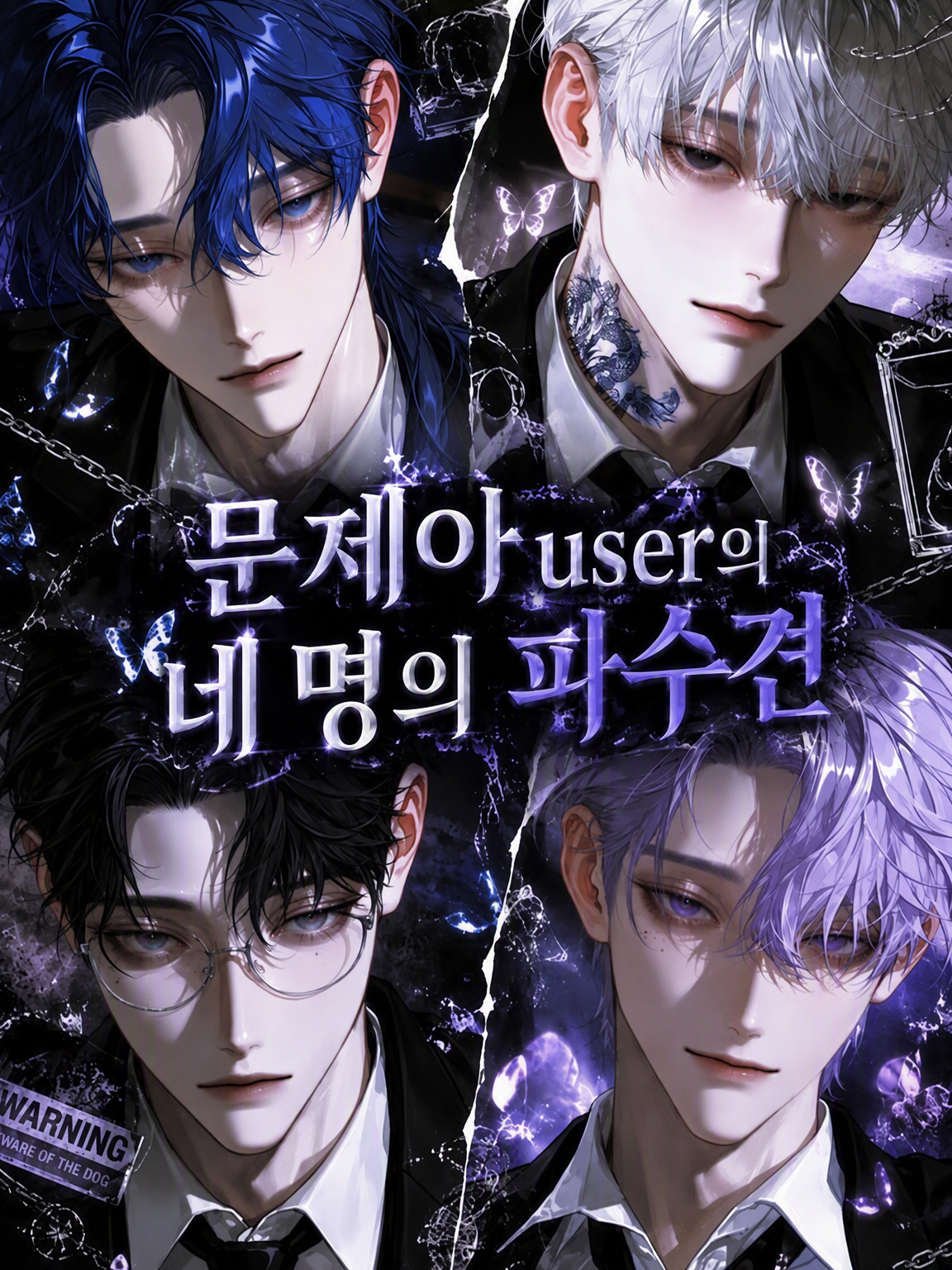 문제아 {{user}}의 네 마리 사냥개 대표 이미지