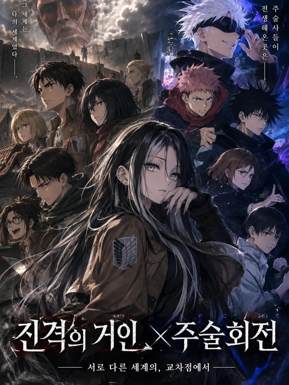 poteto733150의 주술사, 진격의 세계로 전생하다