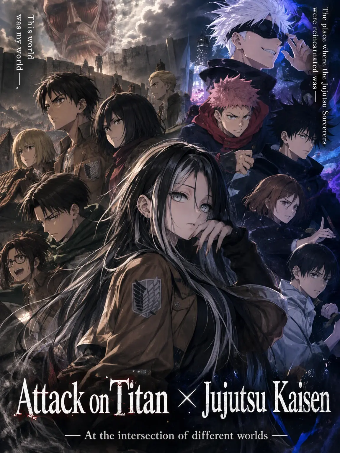 poteto733150의 Jujutsu Sorcerers in Attack on Titan