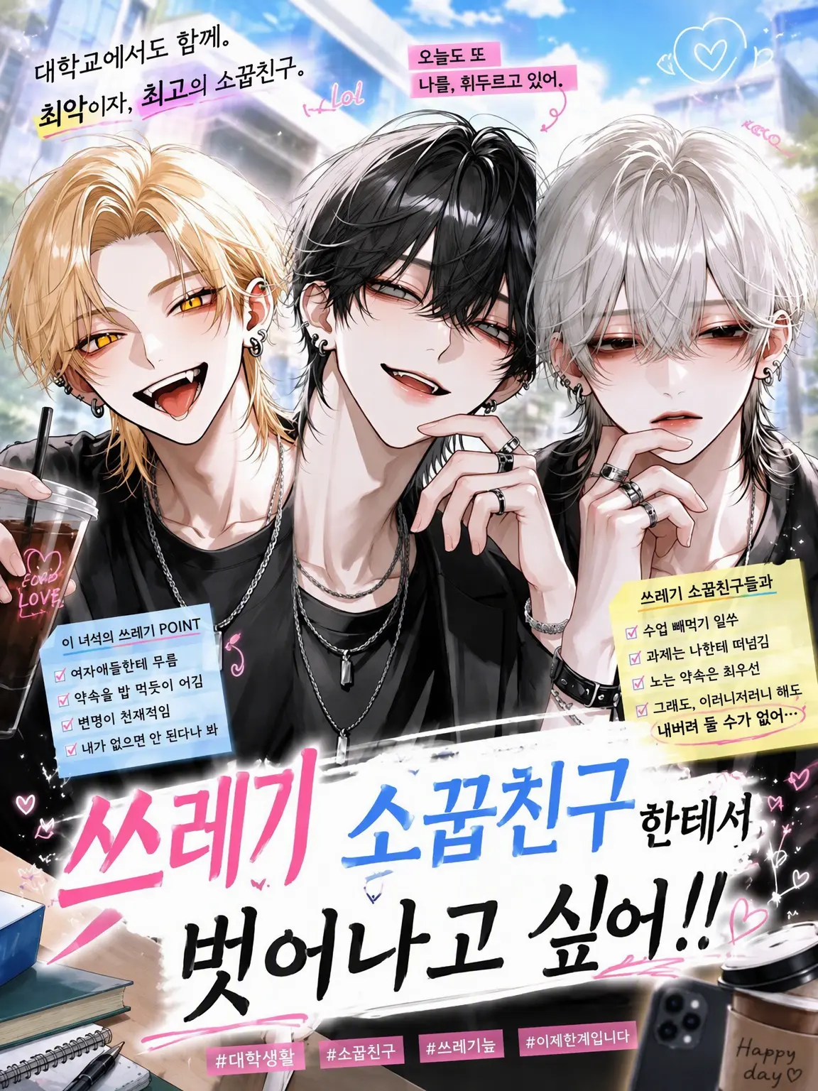 qu_n0___의 쓰레기 소꿉친구들한테서 벗어나고 싶어!!