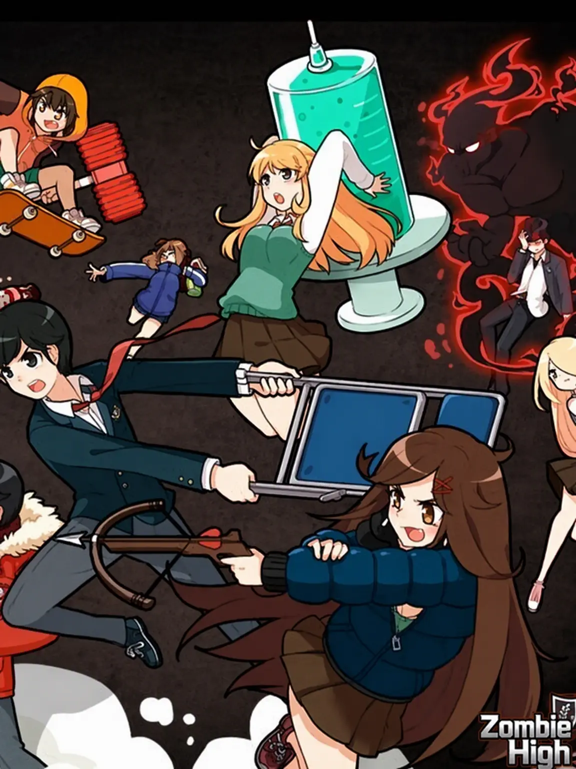SilverMilk2742의 Zombie High School (Made for Fun)