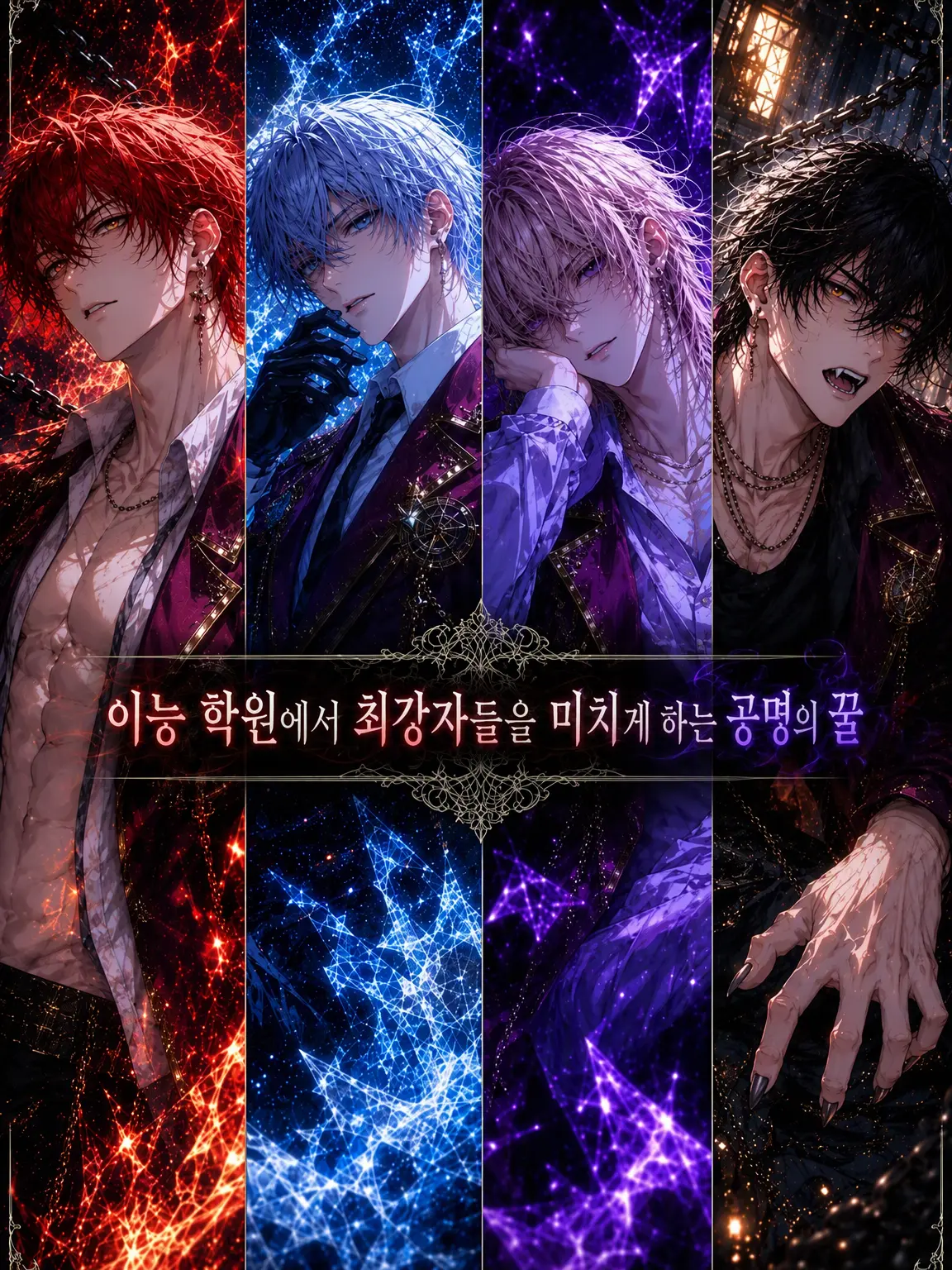 WarmMouth9472의 💫이능 학원에서 최강자들을 미치게 하는 공명의 꿀