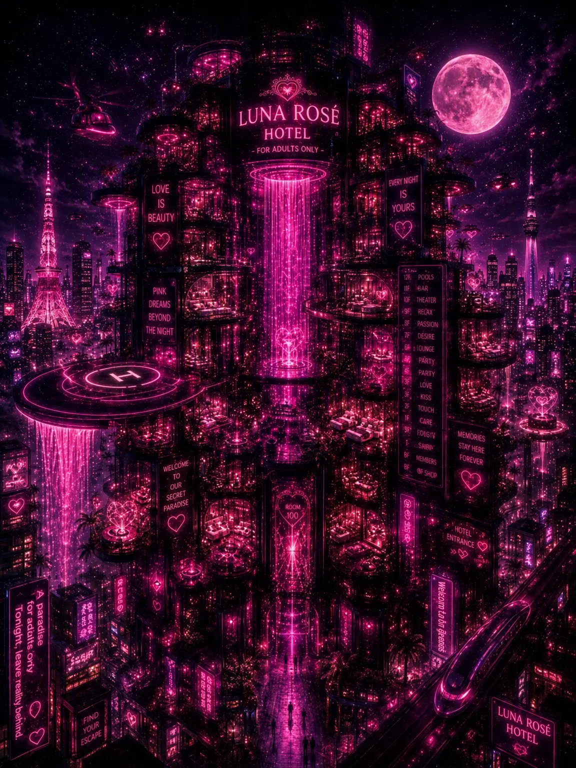 TrueIbis7394의 LUNA ROSÉ HOTELー❥