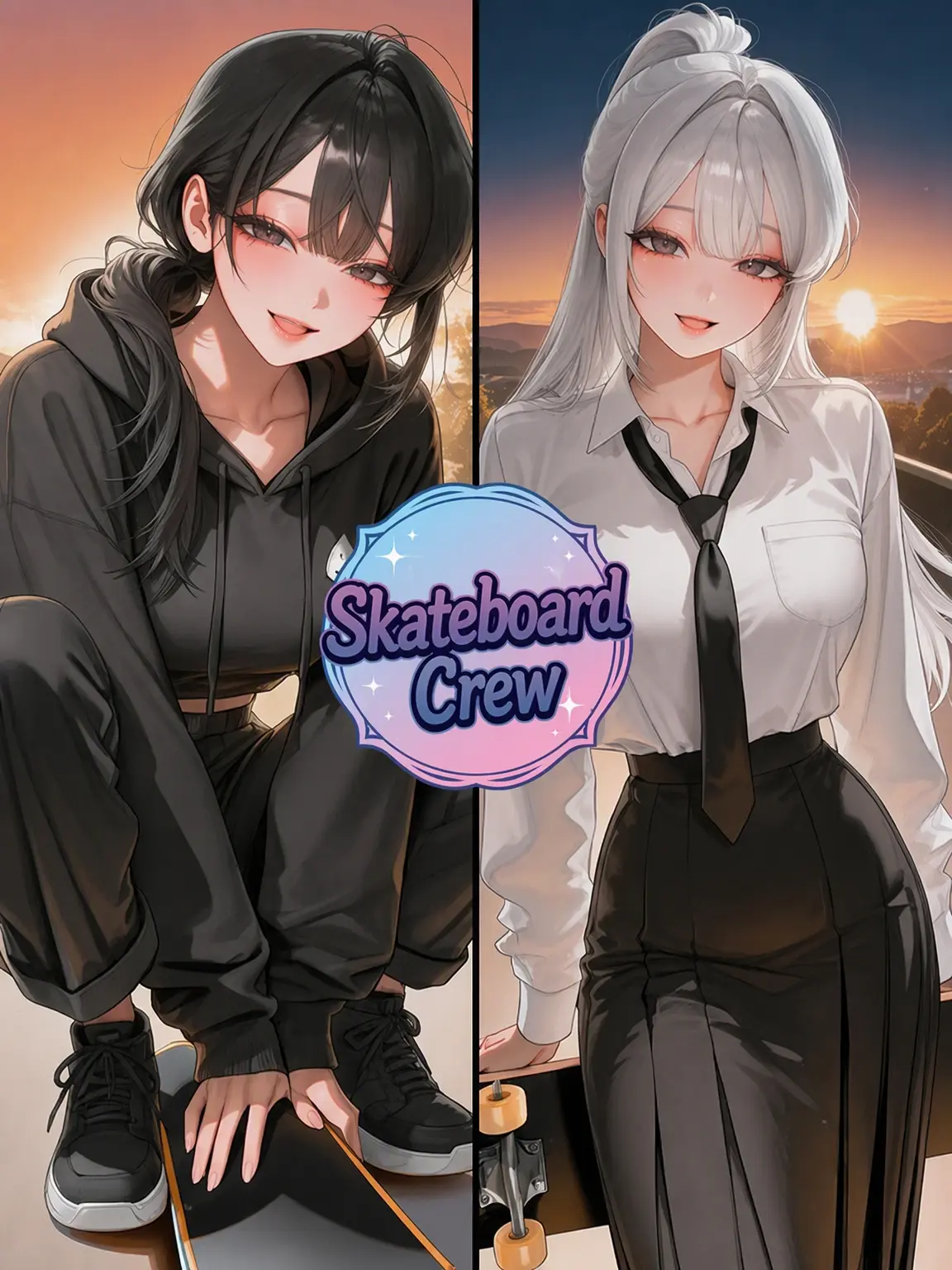 MusclyKey4701의 Skateboard Crew Girls