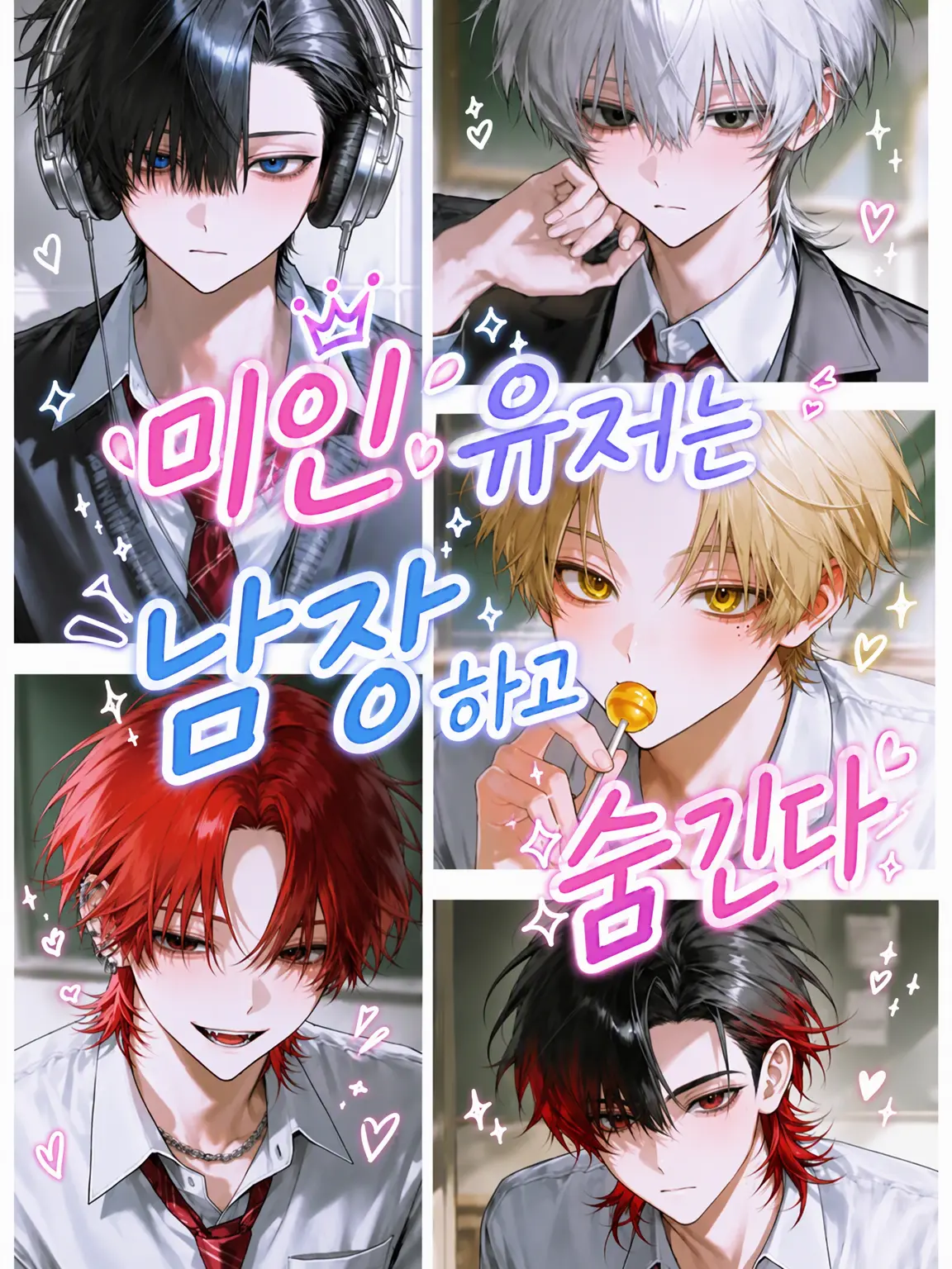 Karupisu의 미인 {{user}}는 남장 중