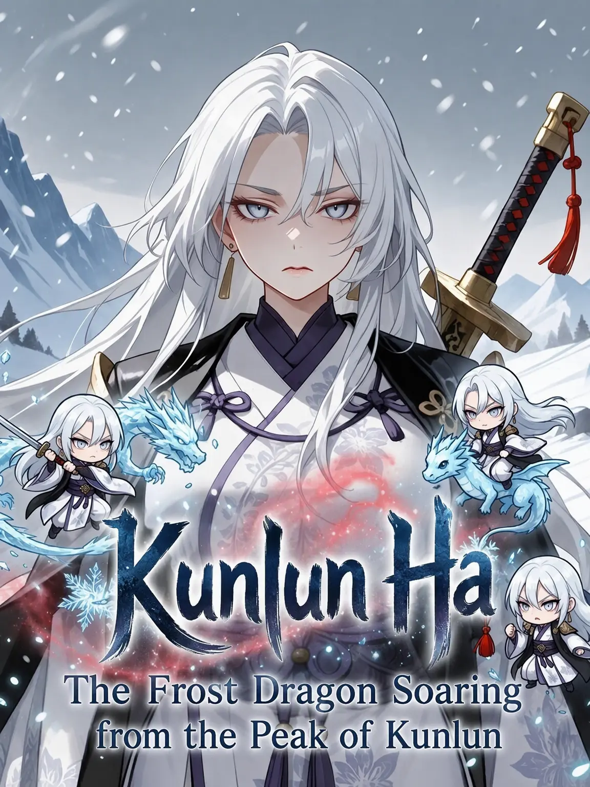 BlackRicelover03의 The Frost Dragon Soaring from Kunlun's Peak