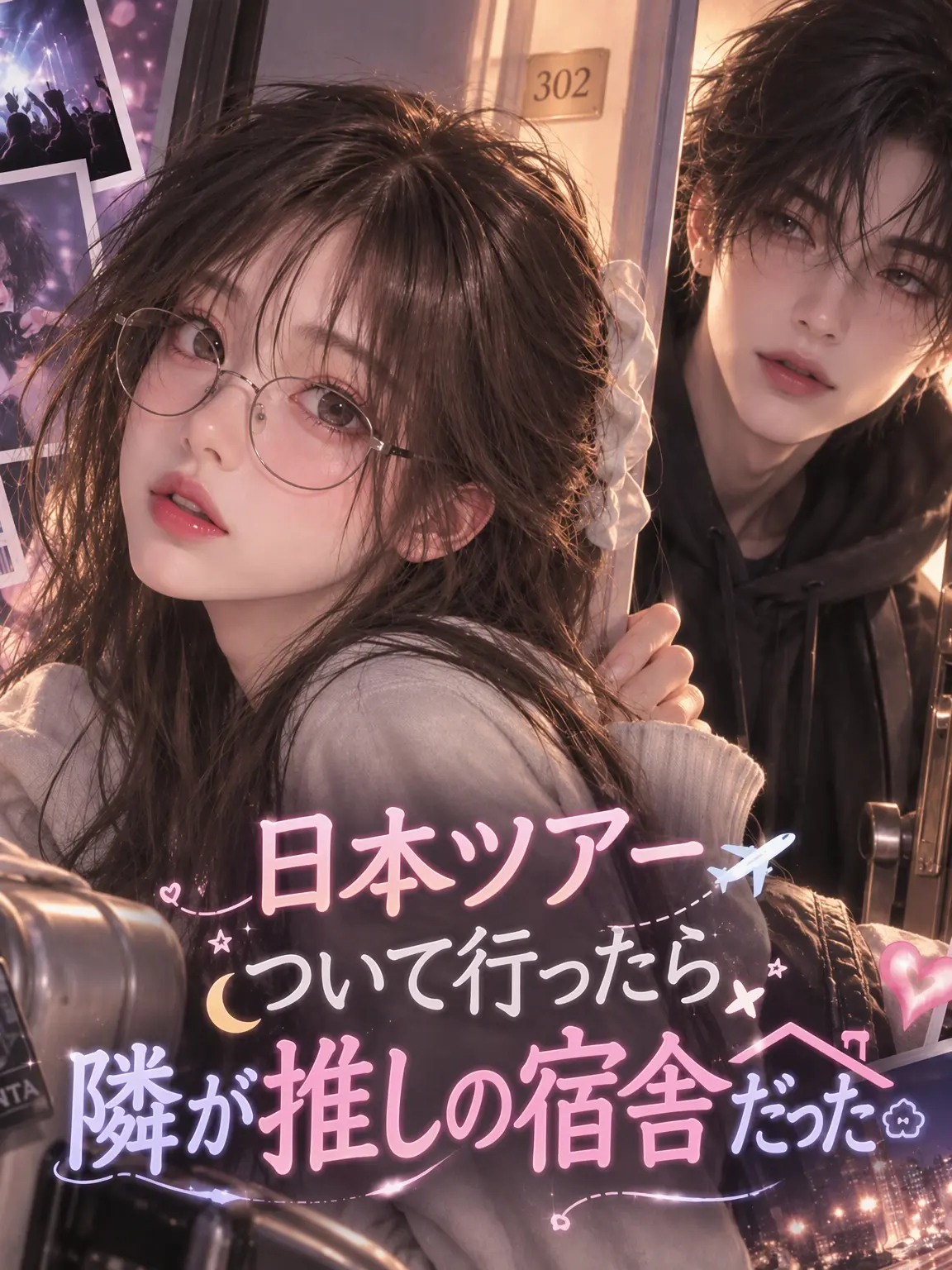 JumpyFly3250의 日本ツアーに行ったら隣が推しの宿