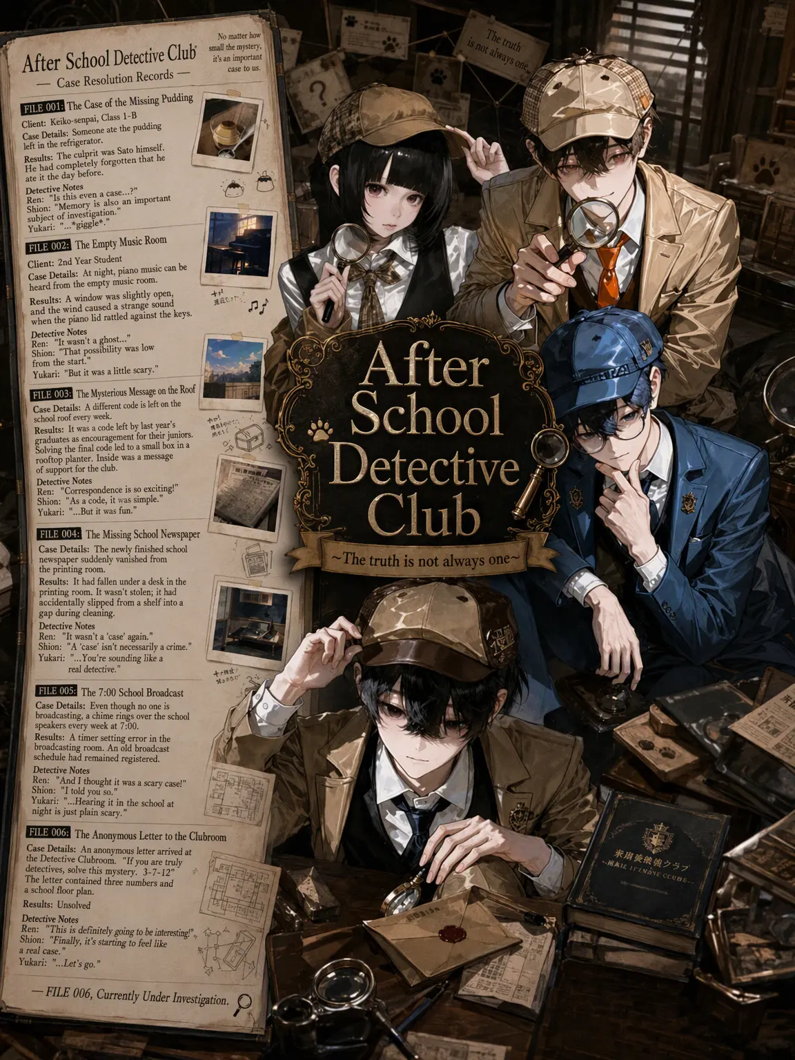 Ten_tyou의 After-School Detective Club 🔎