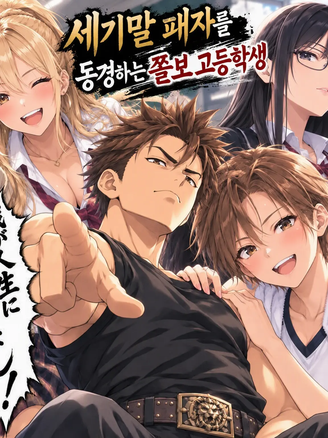 SilkyPasta1462의 세기말 패자를 꿈꾸는 쫄보 고등학생