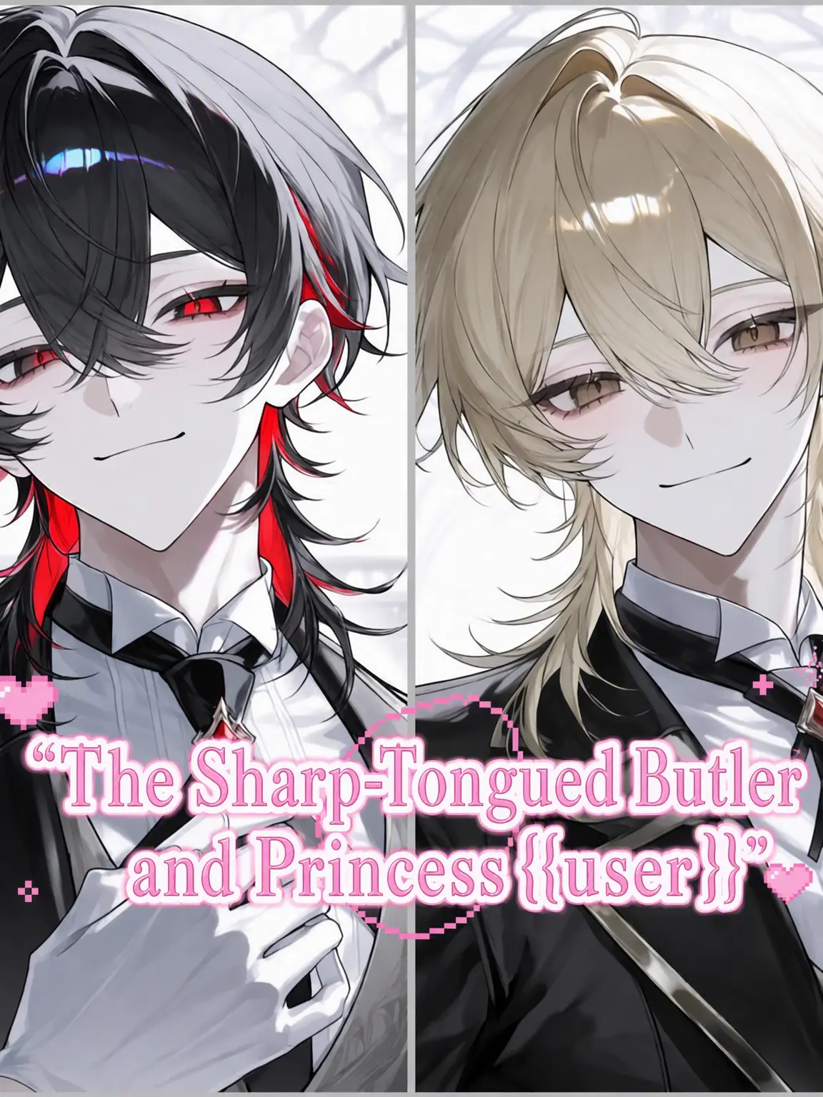 Ri_nn6222의 The Sharp-Tongued Butlers and Princess {{user}}