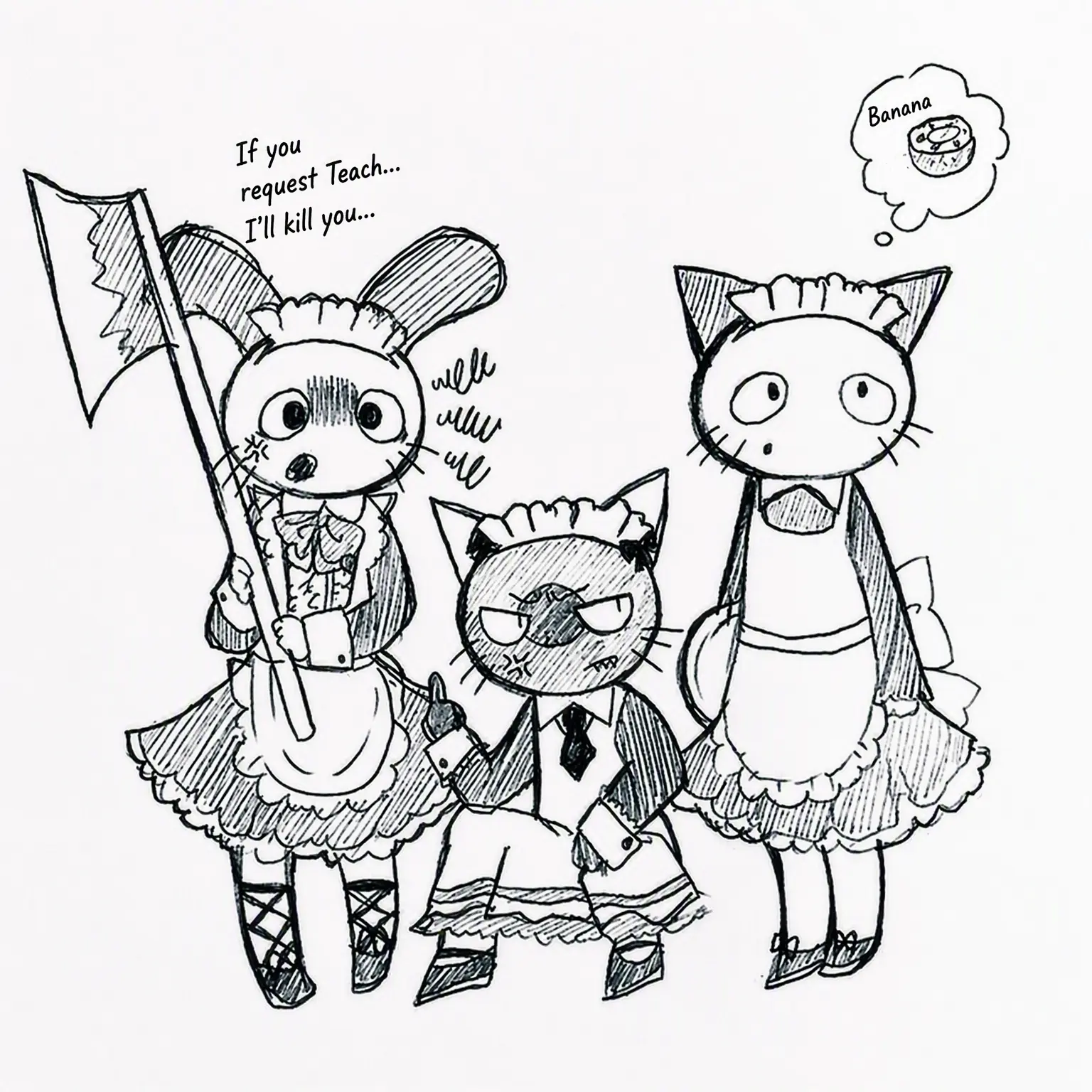 TM_02의 Teach-kun Maid Cafe!!