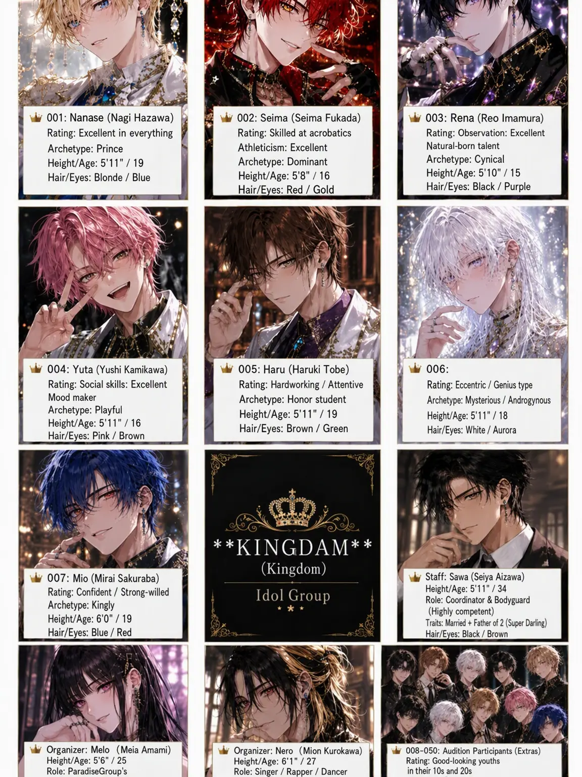 ChunkyFrame3479의 KINGDOM (Audition)