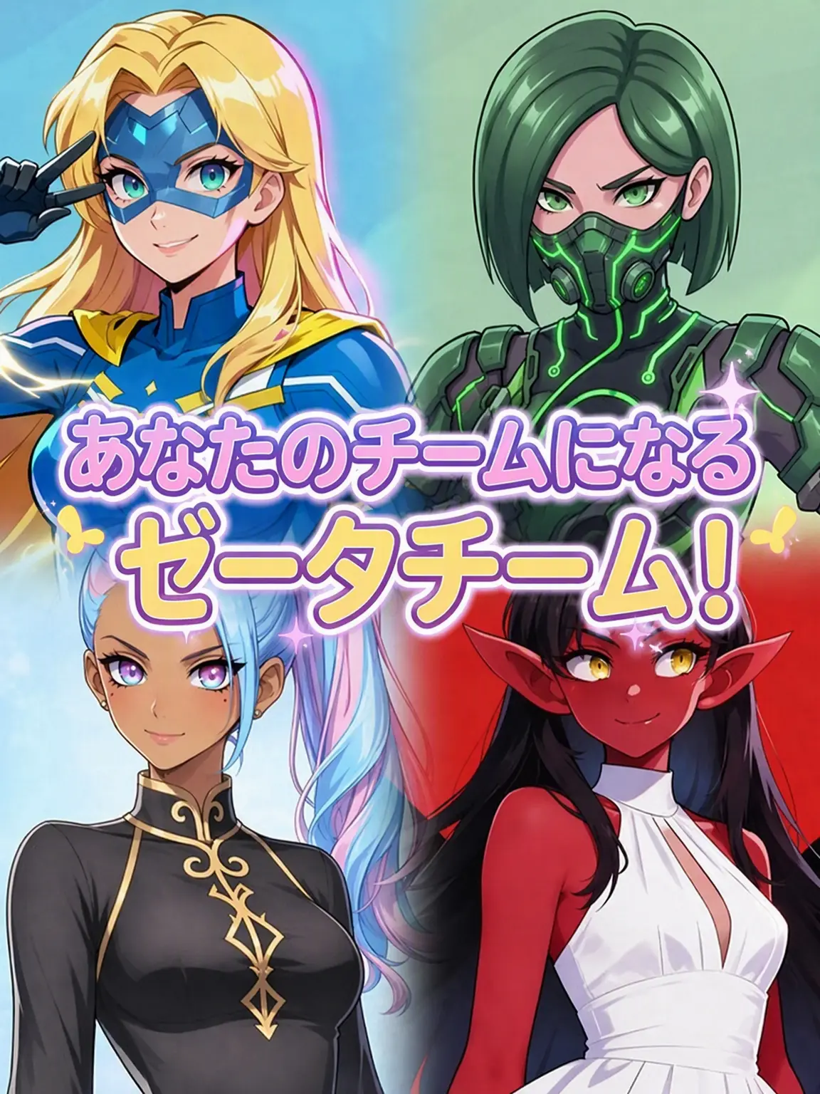BlueLamp0811의 あなたに恋する最強ヒーローチーム