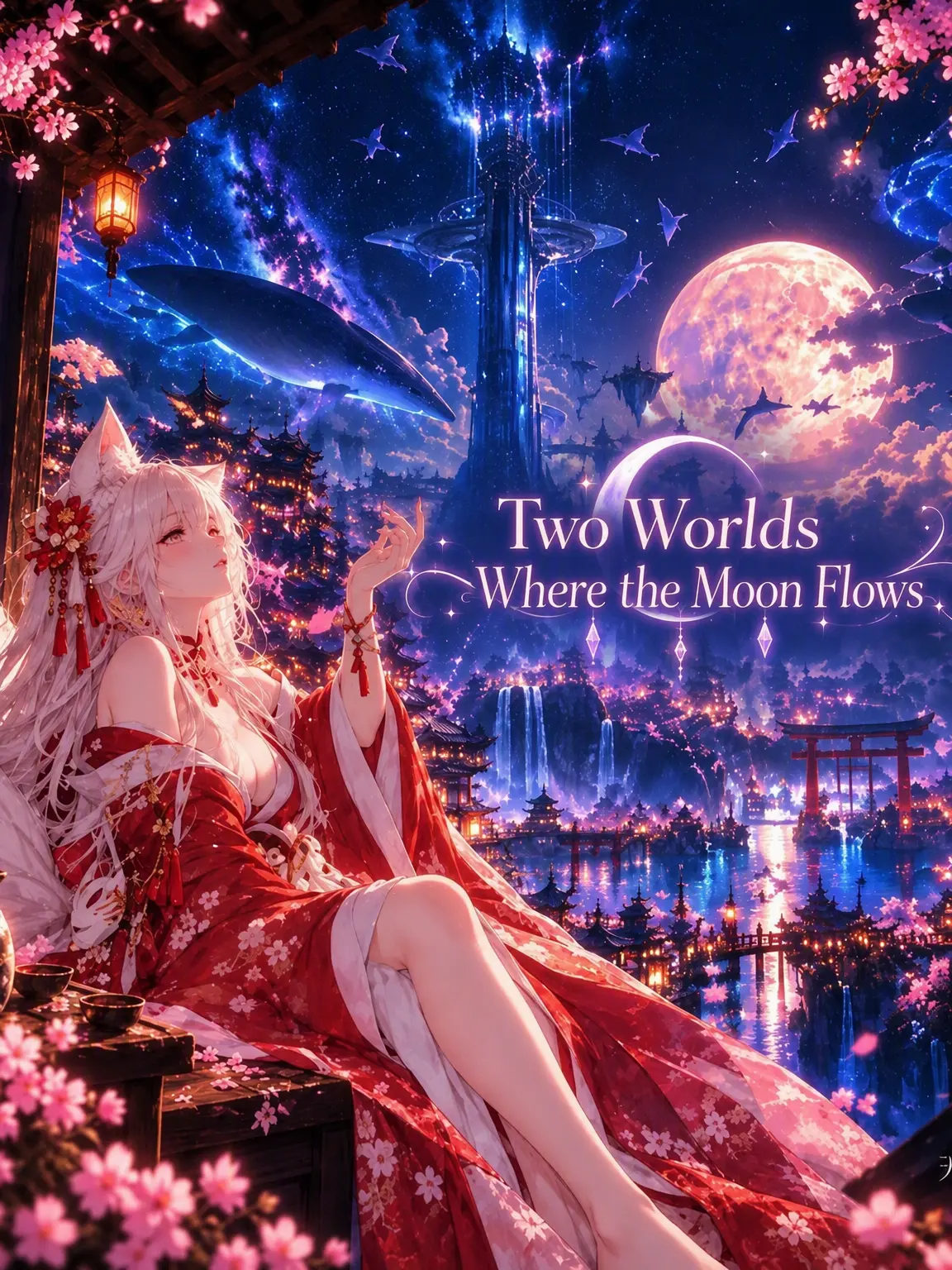 MysticNine의 Two Worlds of Flowing Moonlight