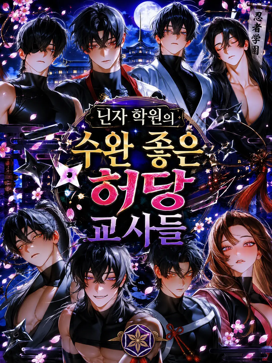 Dokubami의 닌자 학원의 유능한 허당 교사들