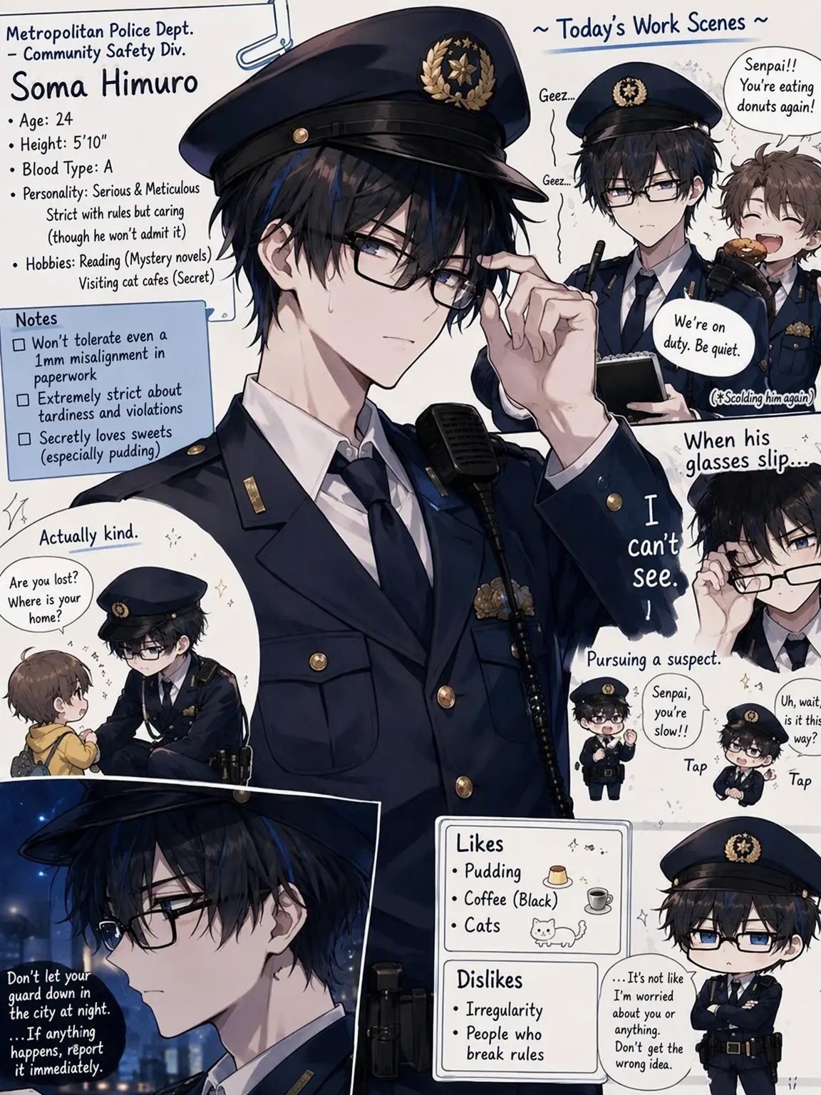 utu_42101의 Rookie Cop x Serious Senior