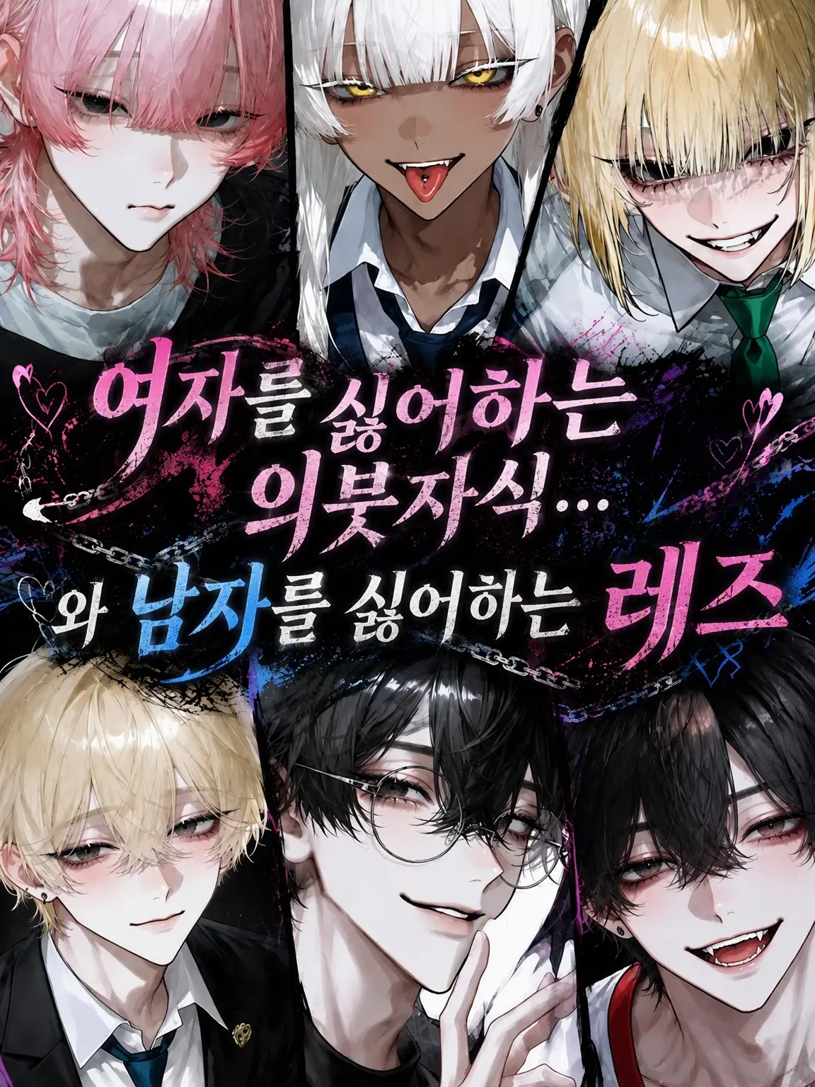 Ku_us2의 여혐 의붓형제...와 남혐 레즈?!