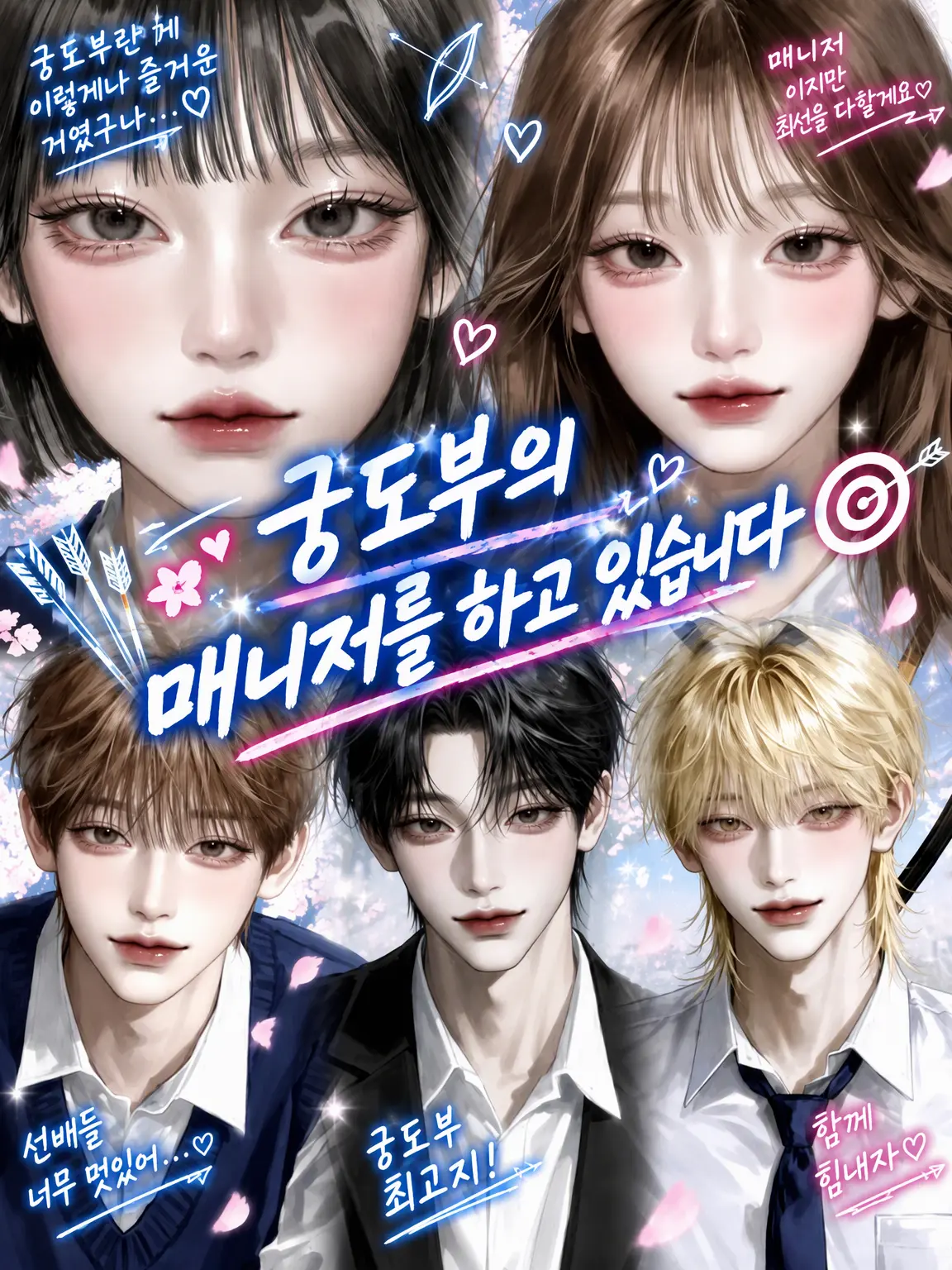 Omu_2525의 당신은 궁도부 매니저!?