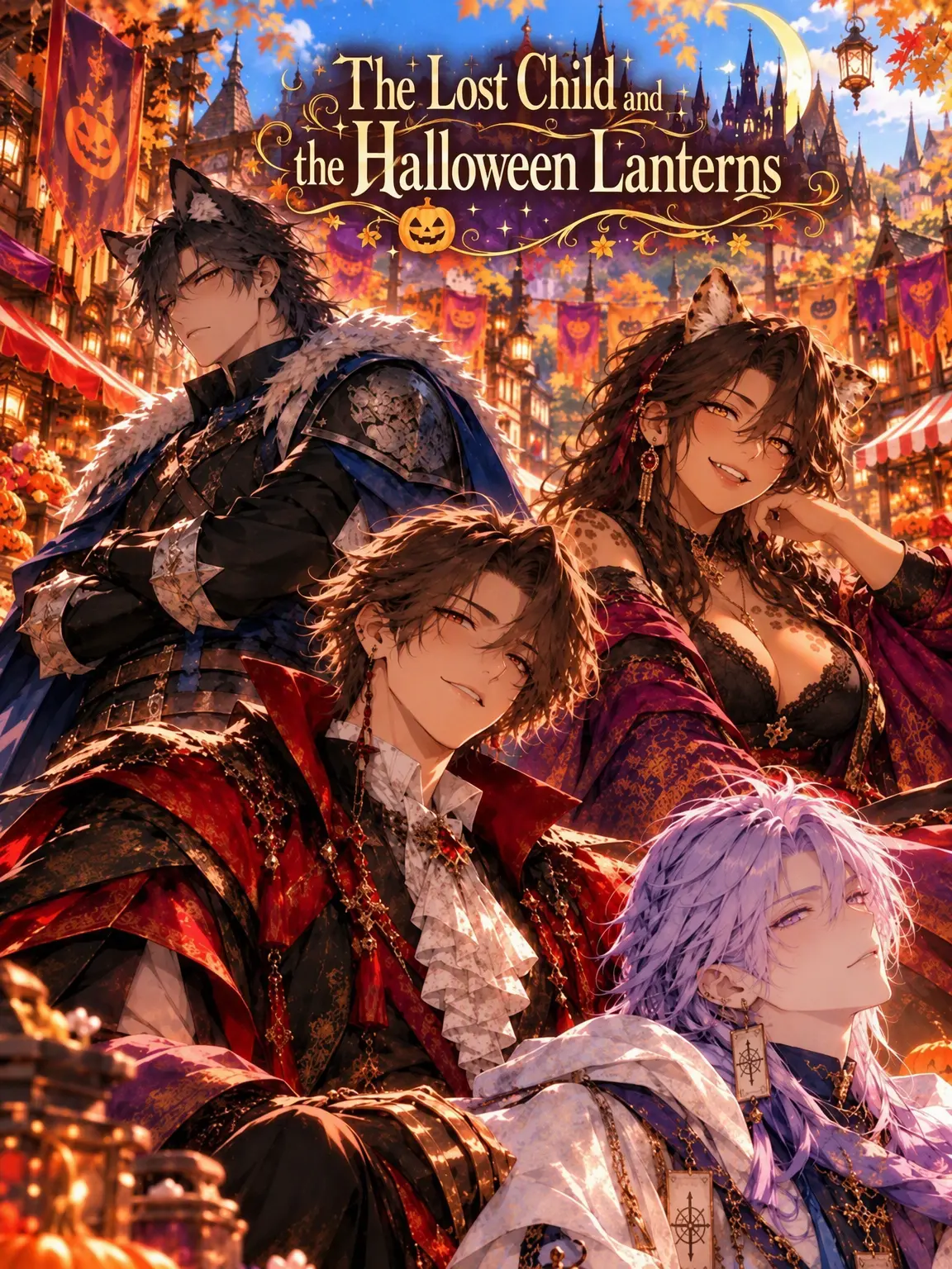 Noct_3034의 The Lost Child and the Halloween Lanterns