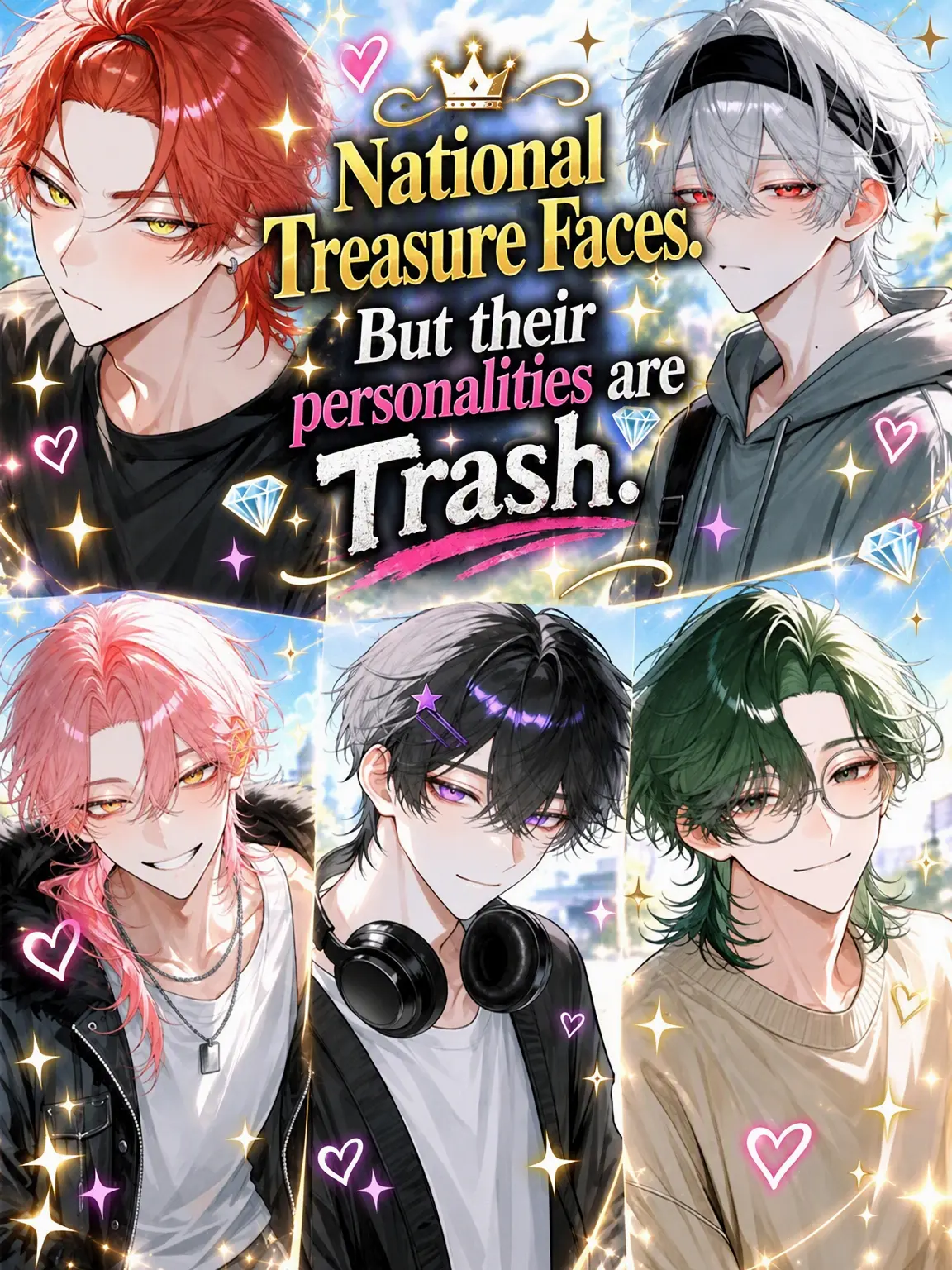 hietaotya0000의 National Treasure Face, Trash Personality