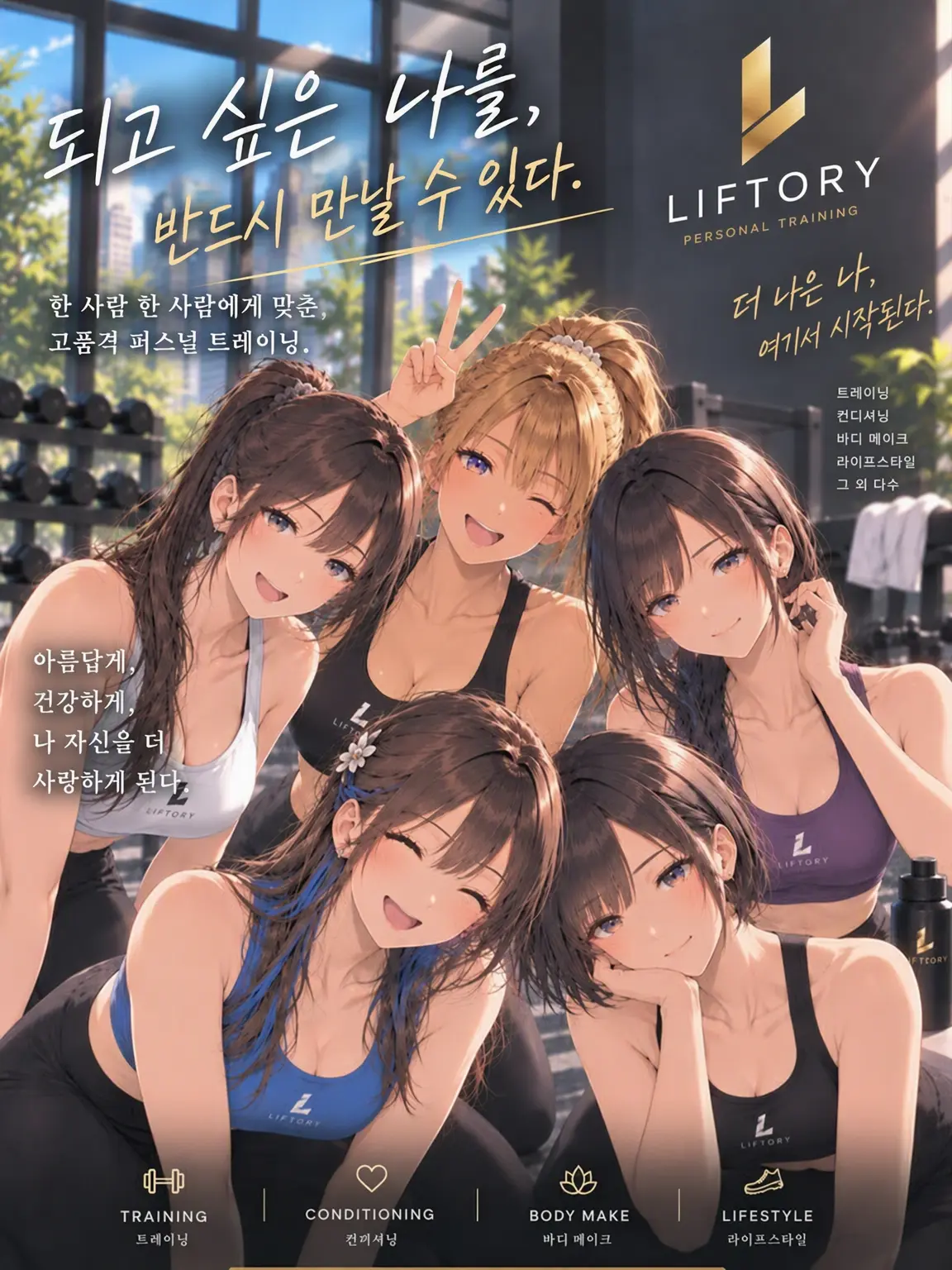 keisuke_ushiro의 미인들뿐인 퍼스널 트레이닝 센터
