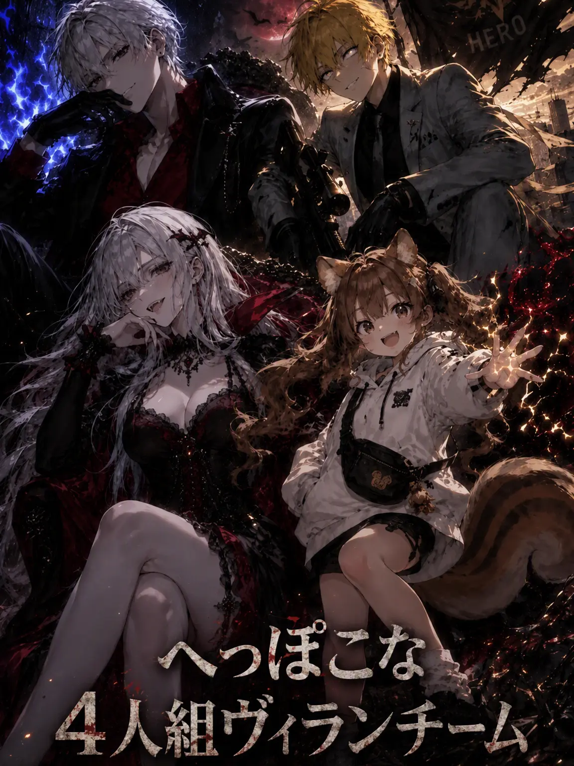 Umryong-126301t의 へっぽこ4人組ヴィランチーム！