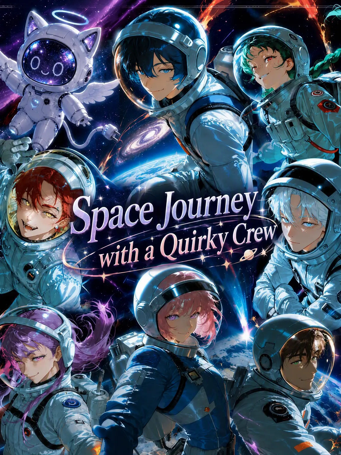su_jiobake2026의 Quirky Crew & Space Journey