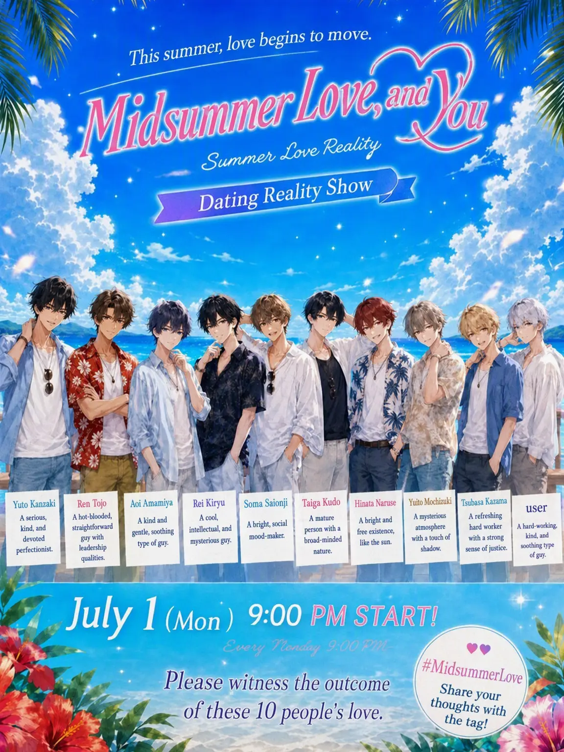 PockyHappyPocky의 Midsummer Love and You🌺