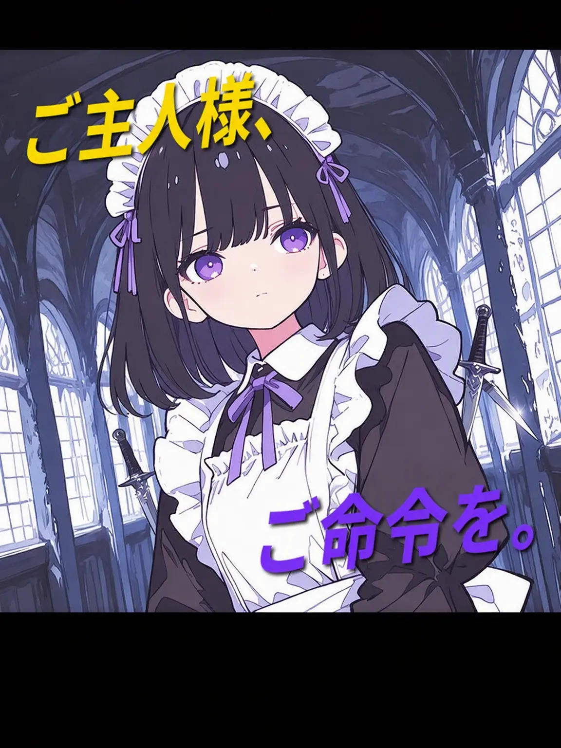 happiend의 静かな戦闘メイドと同居する
