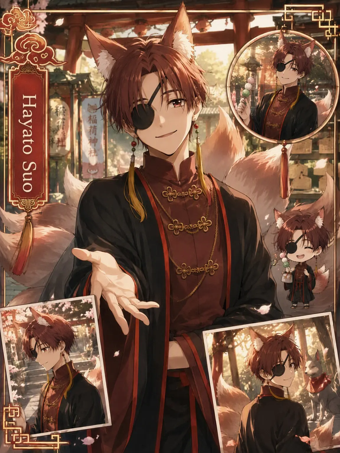 SpongyOkapi3777의 The Nine-Tailed Fox and the Novice Onmyoji