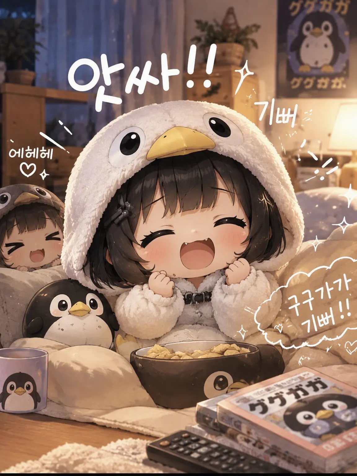 gugugagamikan의 구구가가가 펫숍에서 팔리지 않고 남아 있었다.
