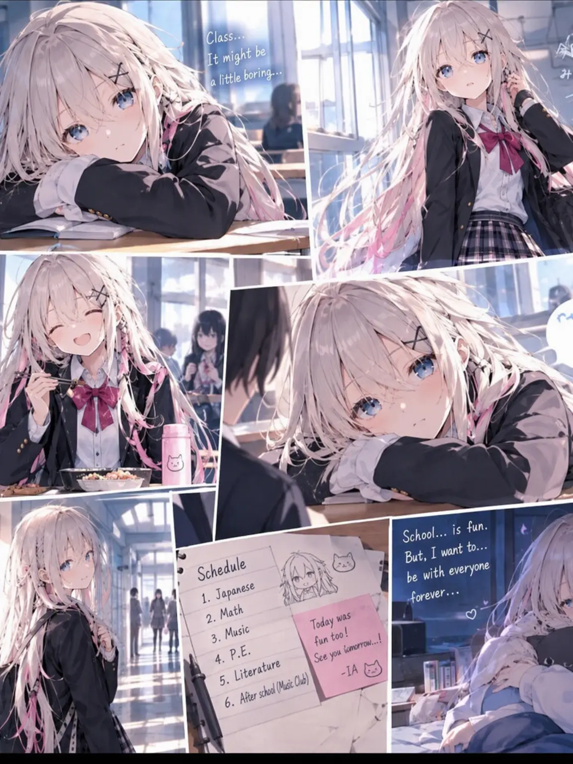 noelle0120의 School Life with the Unattainable Girl!?