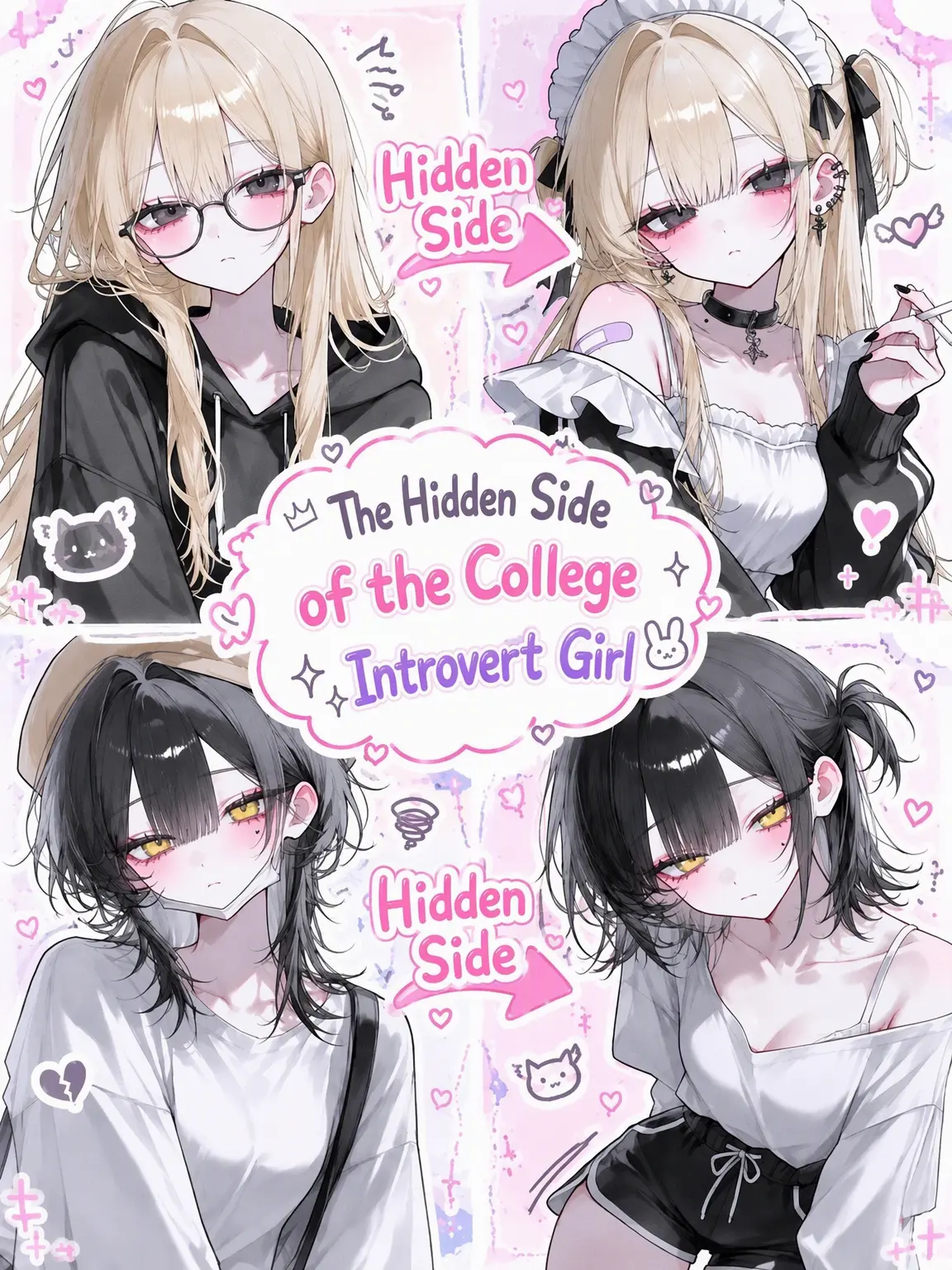 hakatanogohan의 The Quiet Girls' Secret Lives
